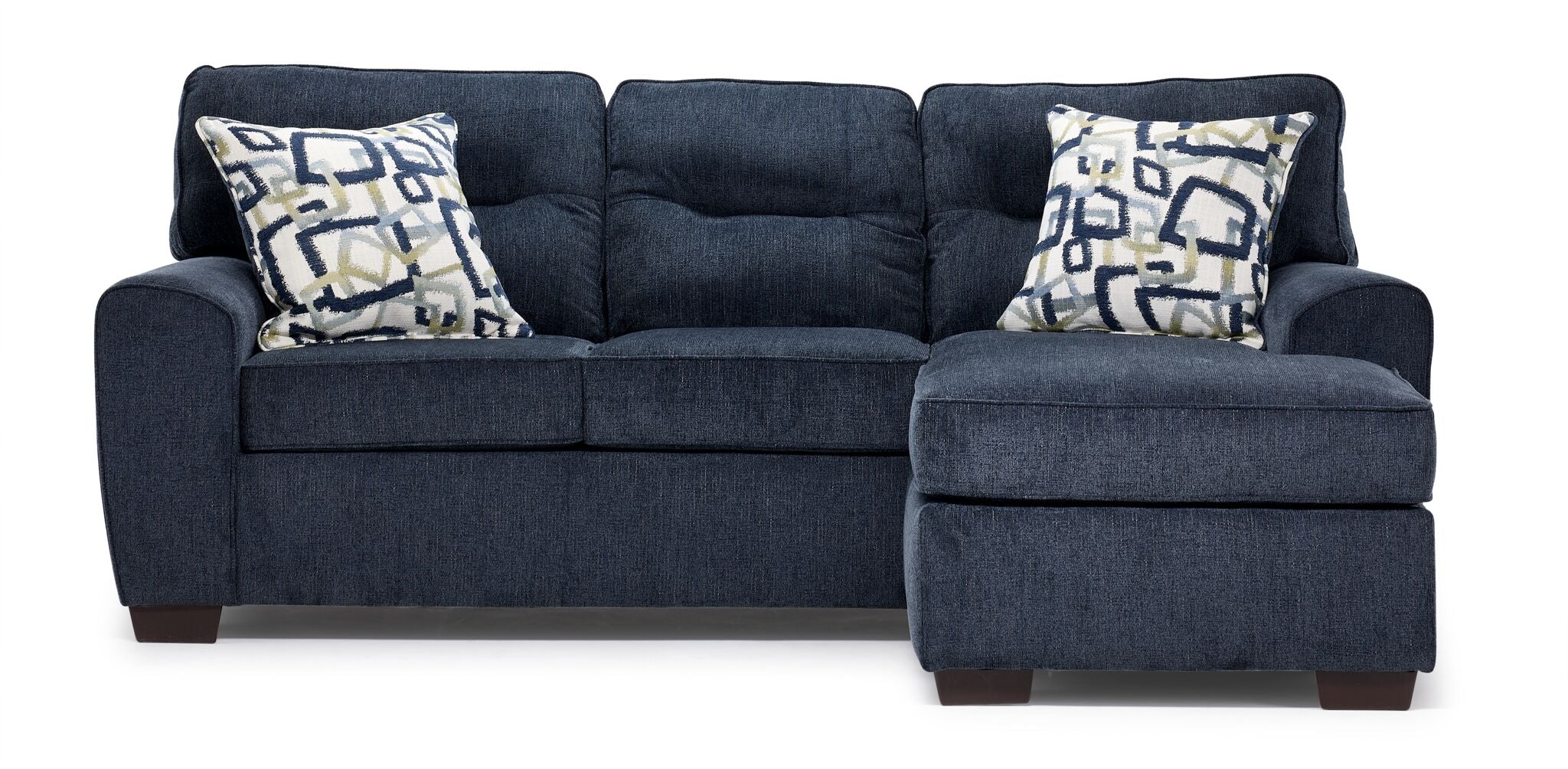 Mackay Reversible Chaise Sofa - Blue - Image 2