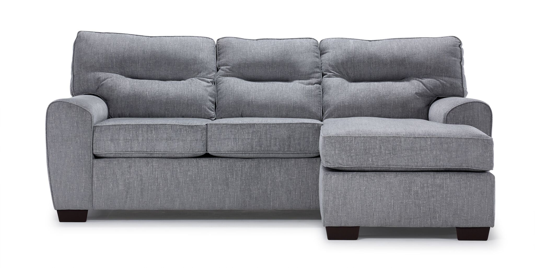 Mackay Reversible Chaise Sofa - Grey - Image 4