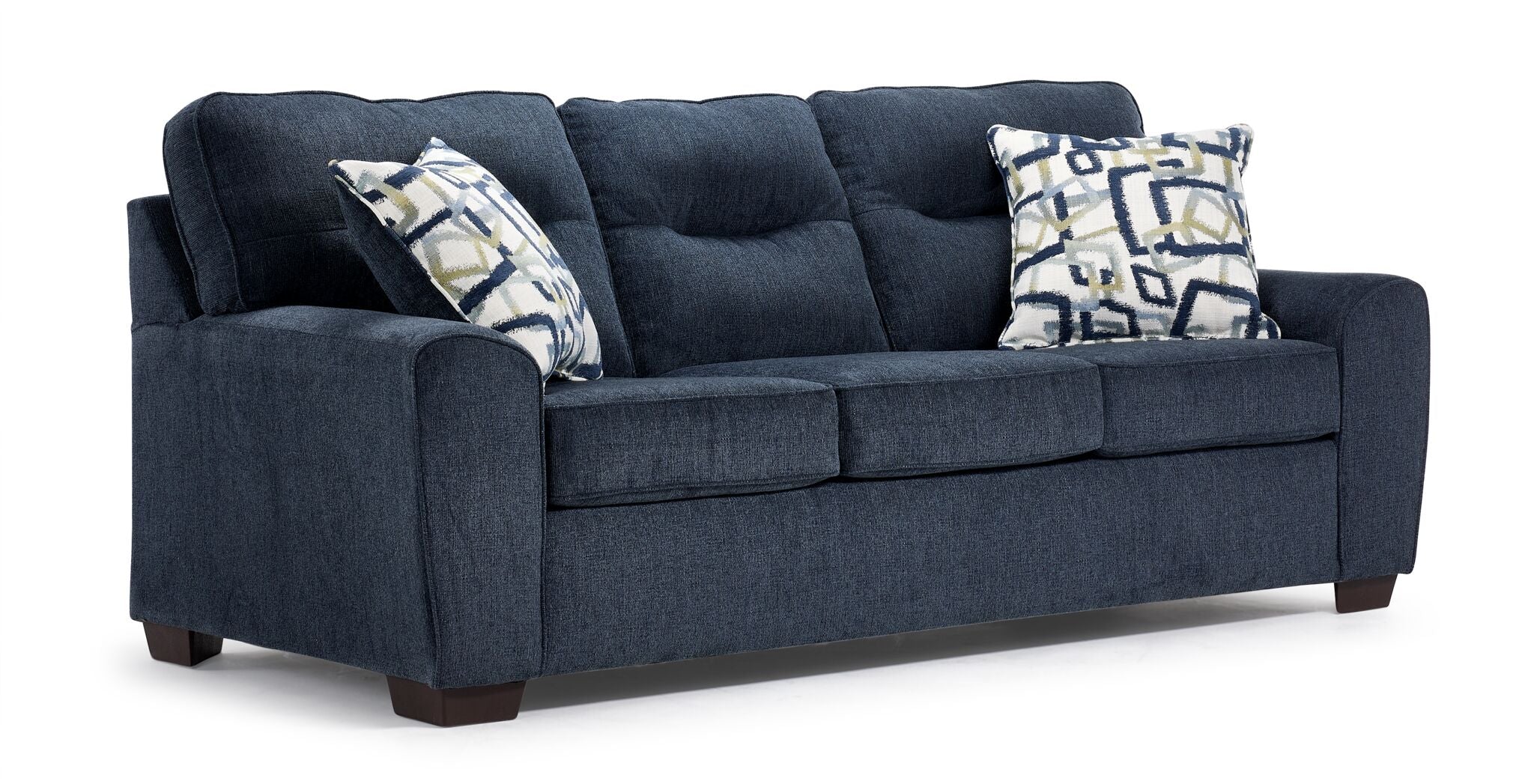 Mackay Sofa and Loveseat Set - Blue - Image 2