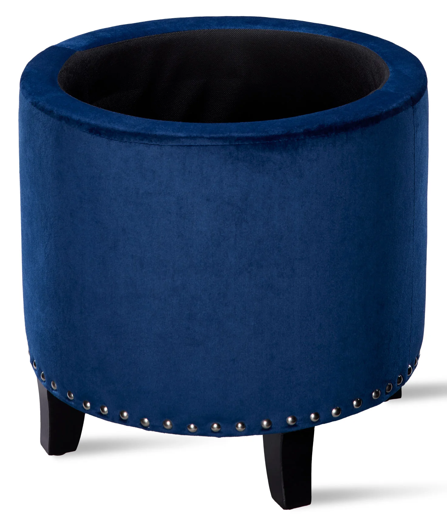 Madison Ottoman - Blue - Image 2