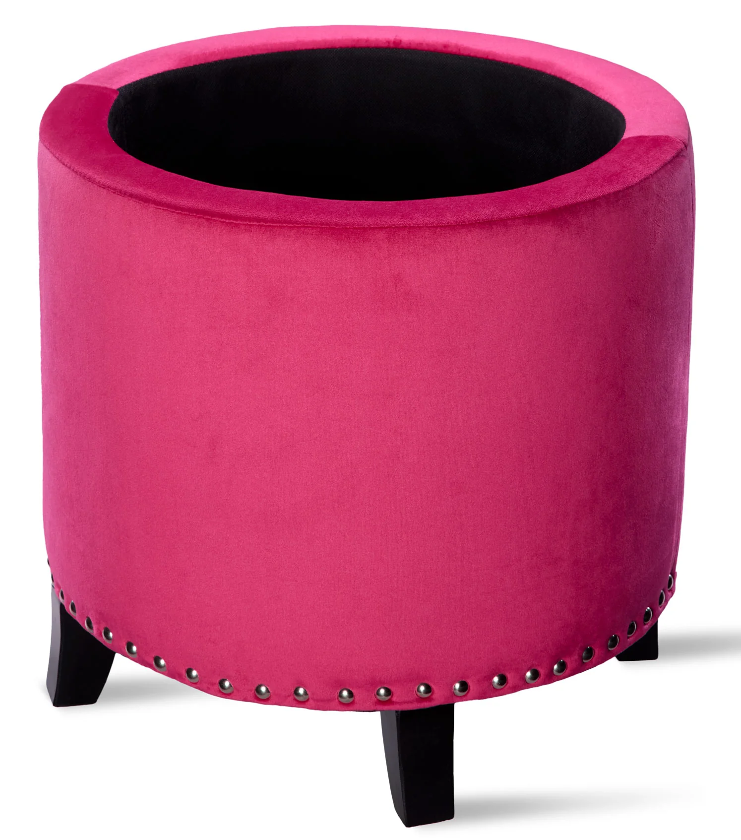 Madison Ottoman - Pink - Image 3