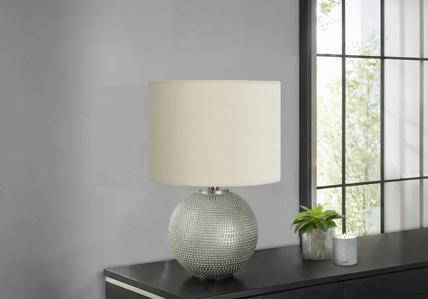 Madison Table Lamp - Grey - Image 2