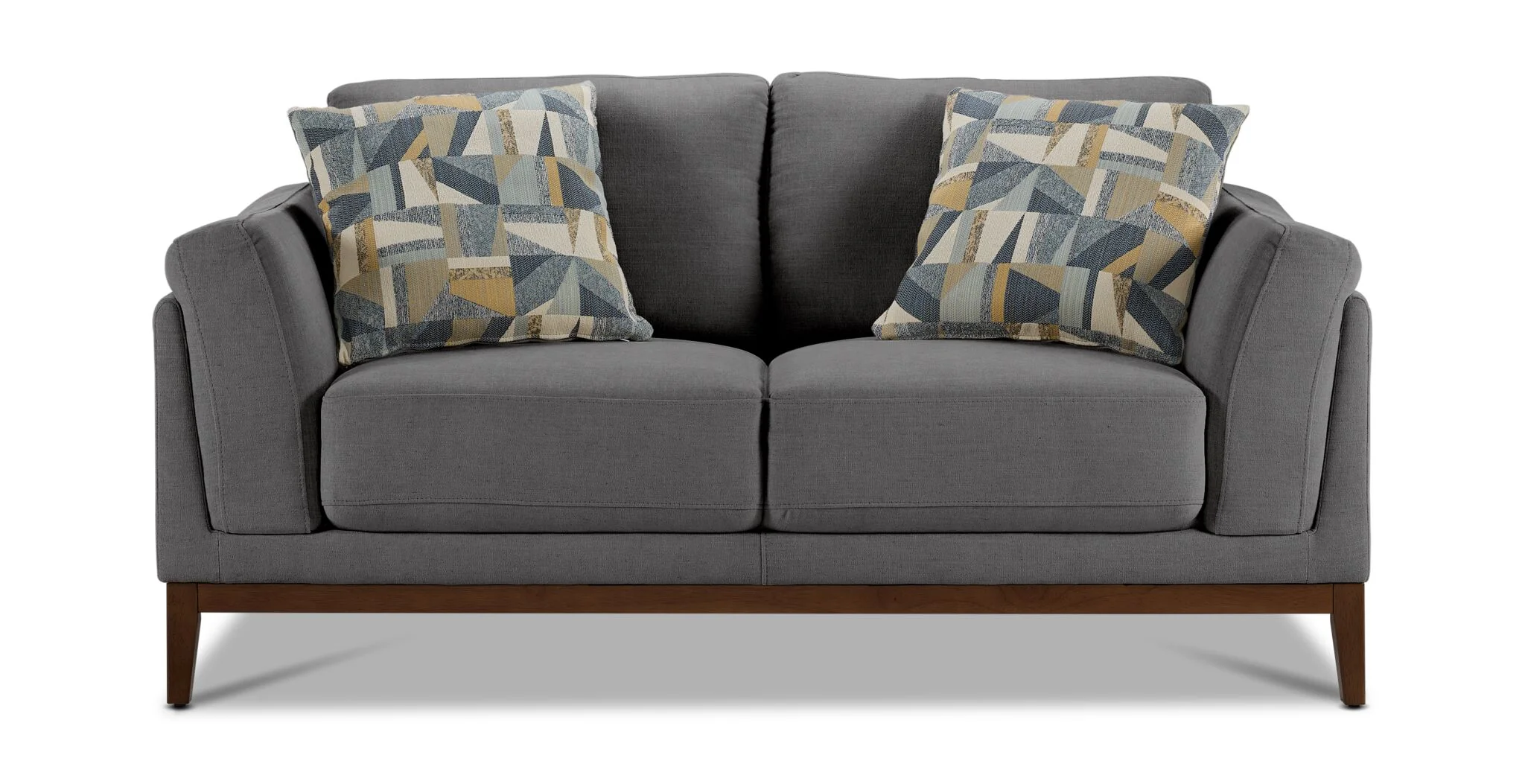 Madrid Loveseat - Grey - Image 2
