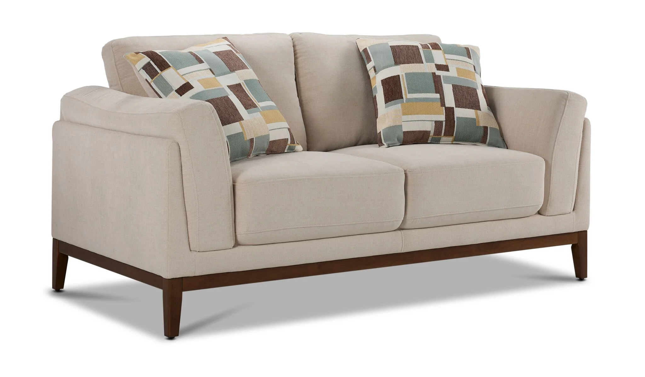 Madrid Sofa, Loveseat and Chair Set - Beige - Image 3