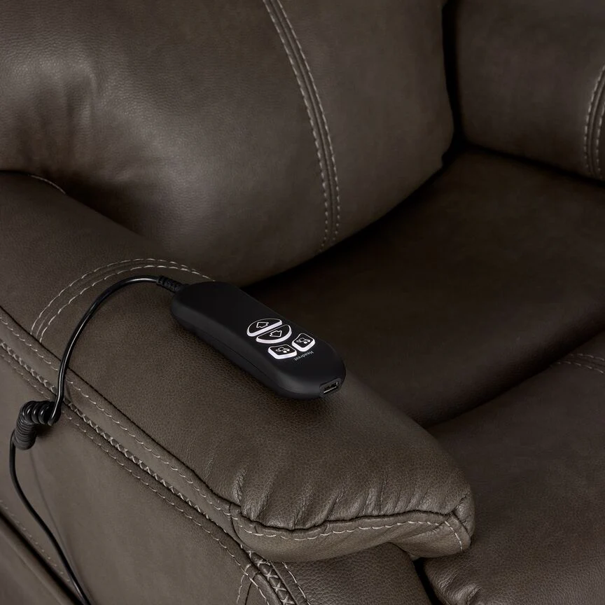 Magnus Power-Lift Recliner Chair - Grey - Image 10