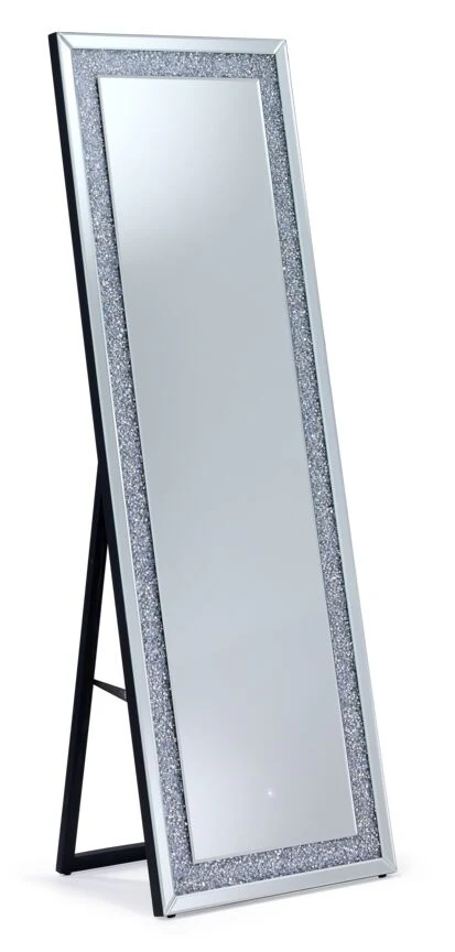 Malibu LED Standing Floor Mirror - Image 2