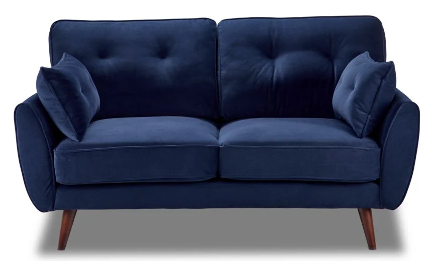 Mallory Loveseat - Blue - Image 2