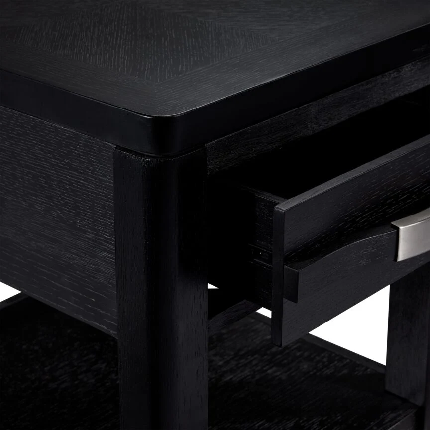 Manila 20" End Table - Black - Image 3