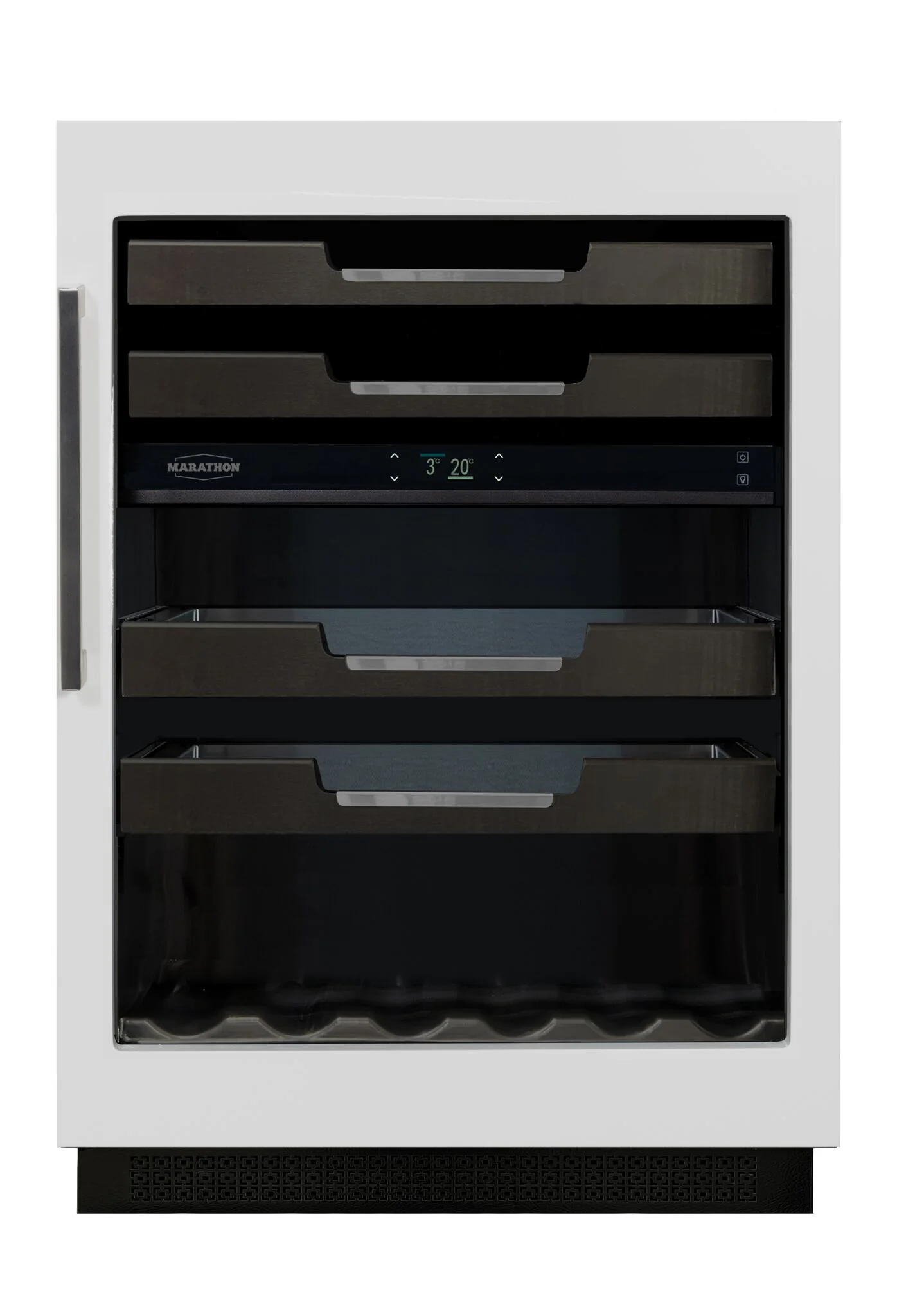 Marathon 24" Dual-Zone Panel-Ready Wine & Beverage Cooler â M4-D250PANR