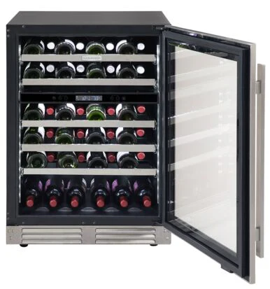 Marathon 24" Stainless Steel Dual Zone Undercounter Wine Cellar (5.4 cu. ft.) - MWC56-DSS - Image 5