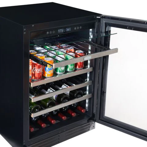 Marathon 24" Stainless Steel Single Zone Undercounter Convertible Wine/Beverage Cooler (5.4 cu.ft) - MBWC56-SS - Image 6