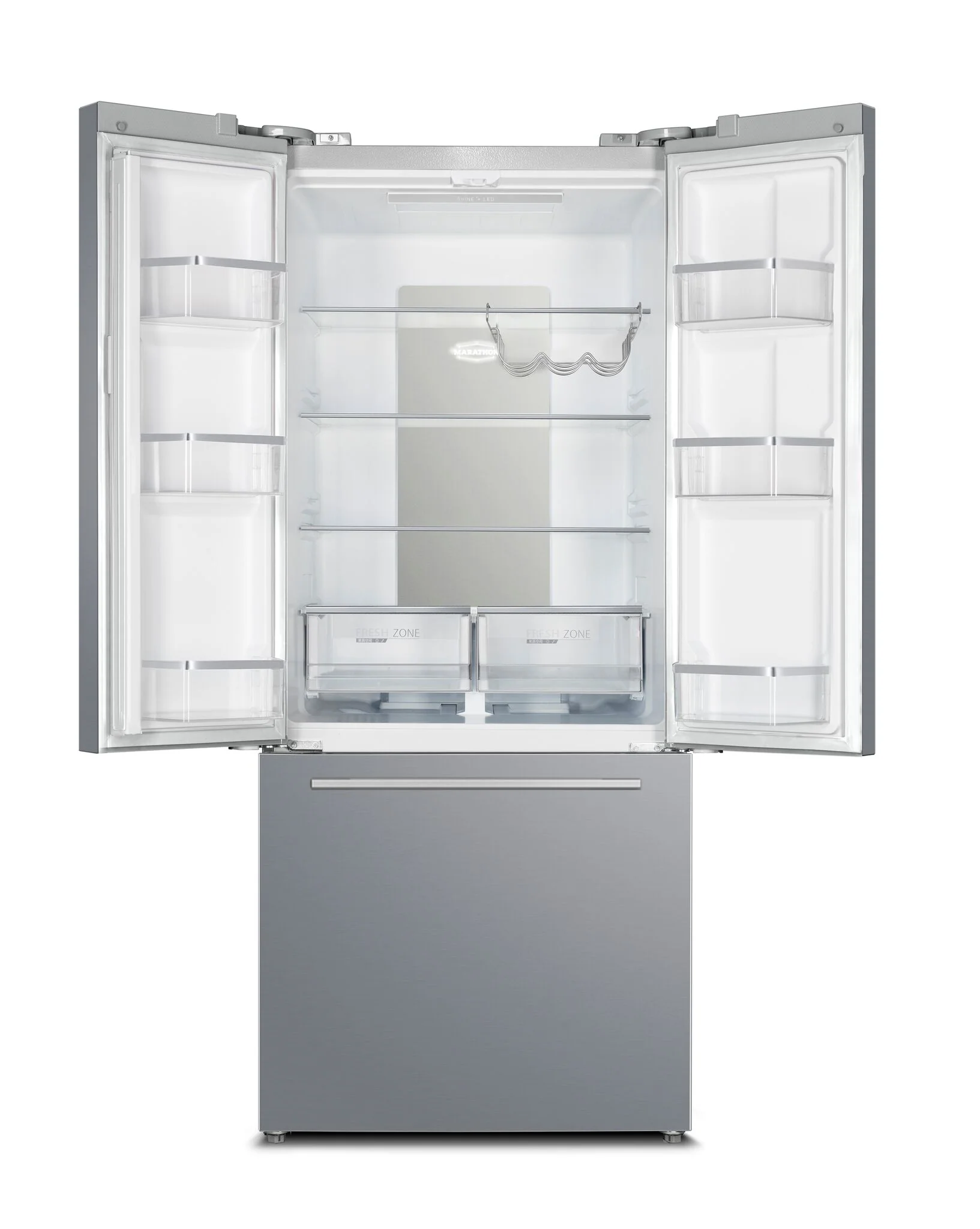 Marathon 30" 18 Cu. Ft. Stainless Steel French Door Refrigerator - MFF180SSFD-1 - Image 2