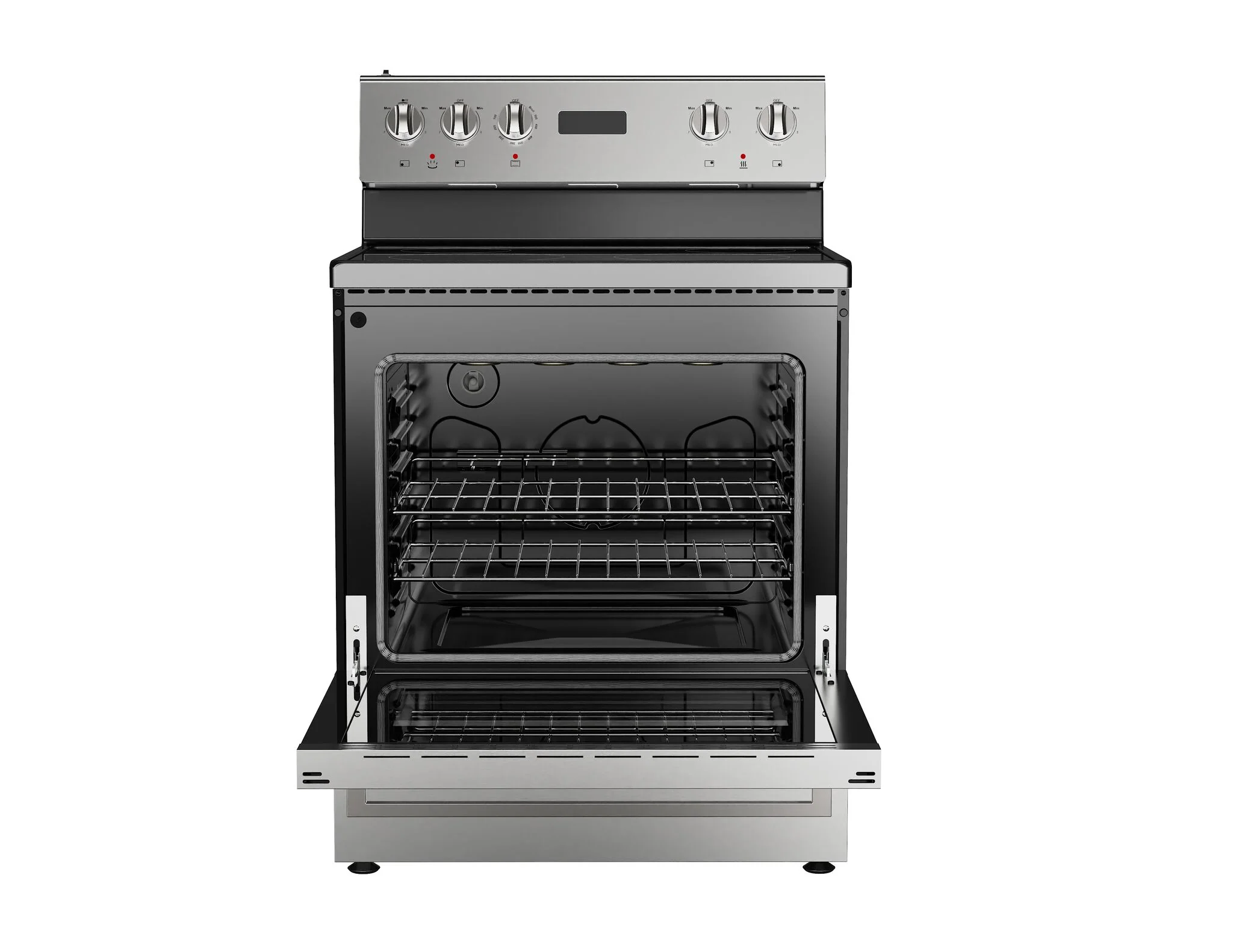 Marathon 30" Stainless Steel Smooth Top Electric Range - MER3070SS - Image 3