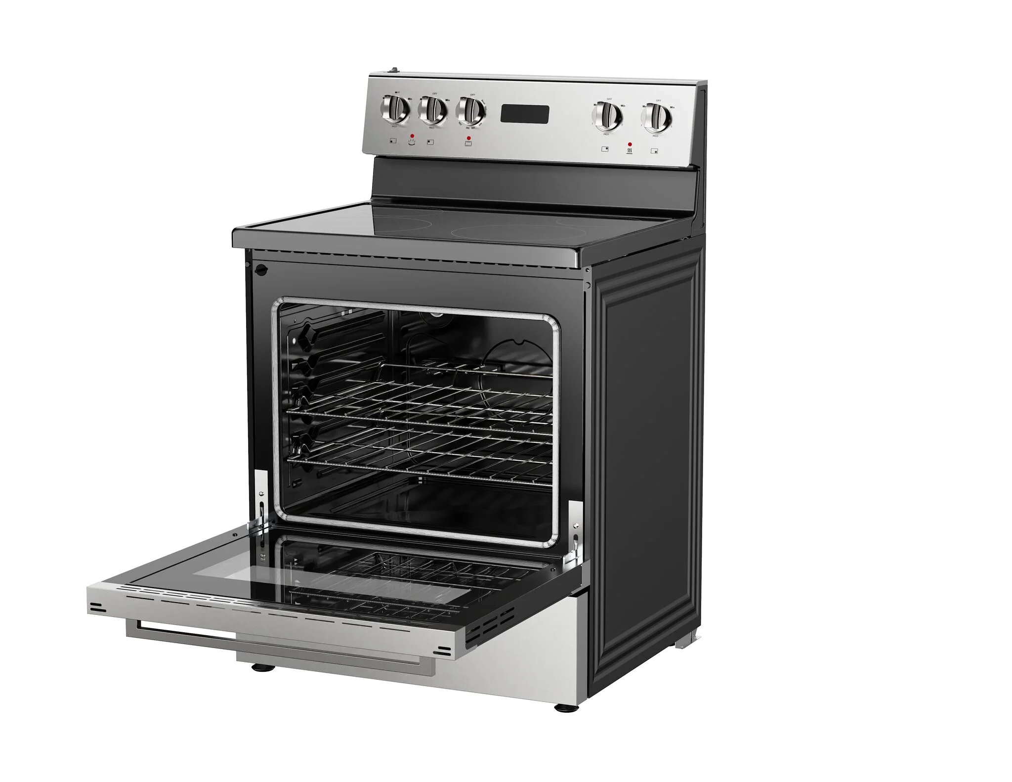 Marathon 30" Stainless Steel Smooth Top Electric Range - MER3070SS - Image 5