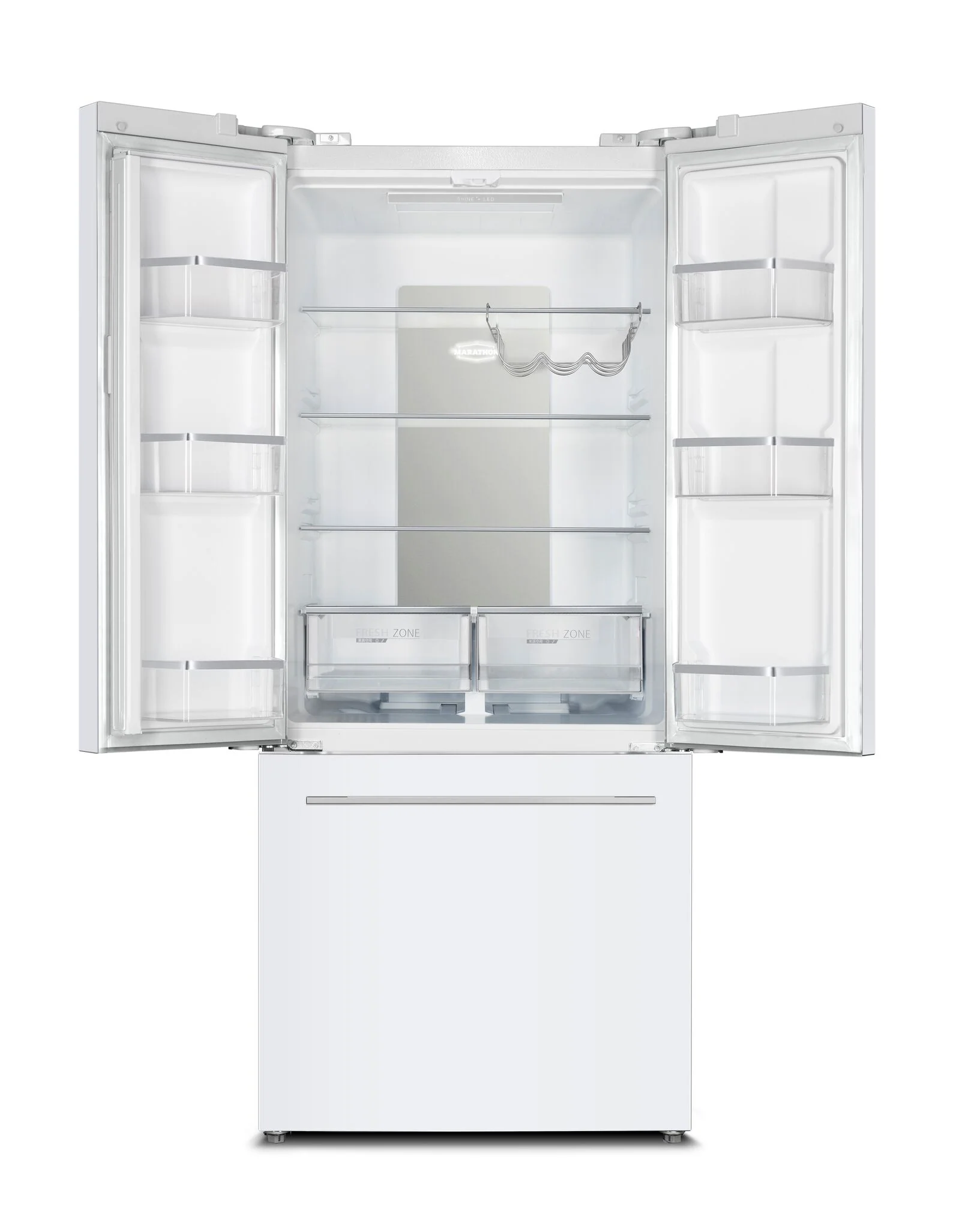Marathon 30" 18 Cu. Ft. White French Door Refrigerator - MFF180WFD-1 - Image 2