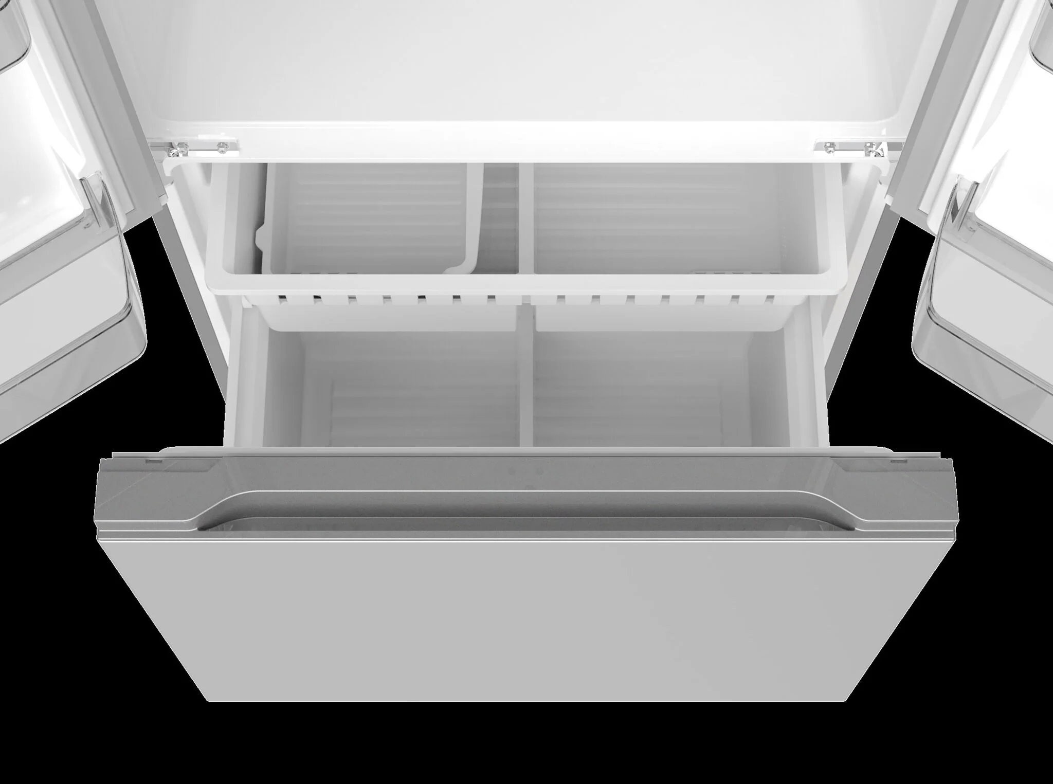 Marathon 30" 18 Cu. Ft. White French Door Refrigerator - MFF180WFD-1 - Image 3