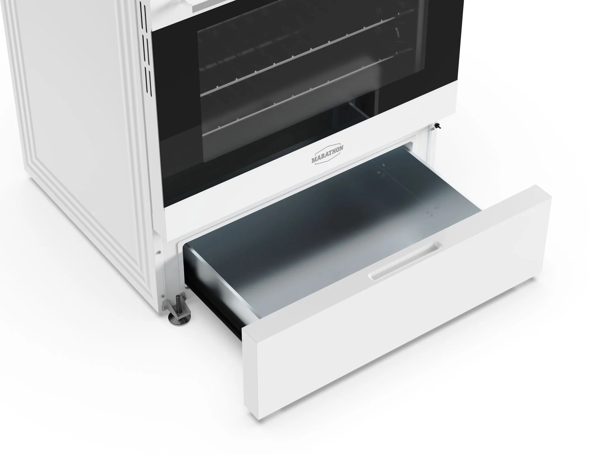 Marathon 30" White Smooth Top Electric Range - MER3070W - Image 8