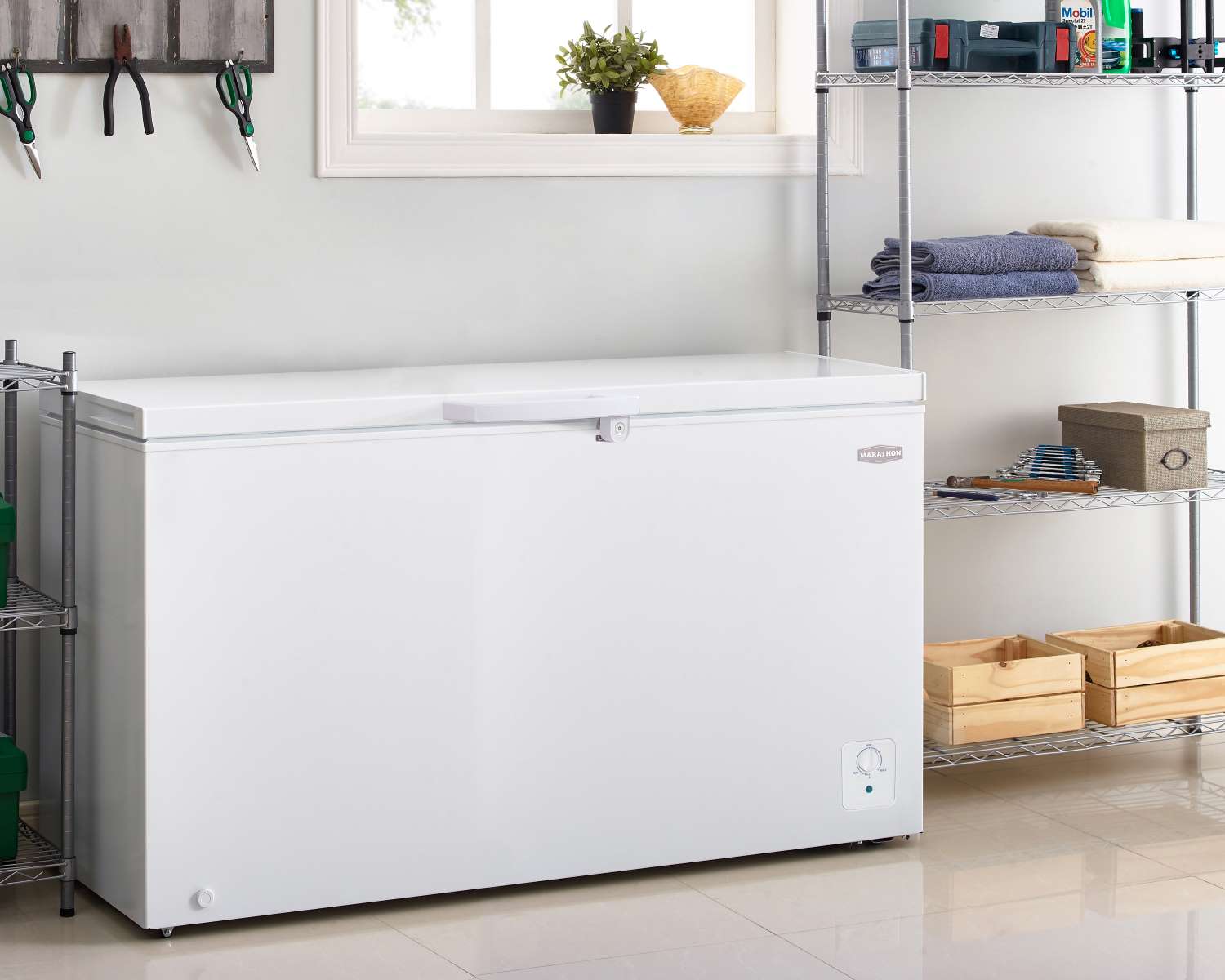 Marathon Deluxe 14 cu.ft Chest Freezer - MCF140W - Image 2
