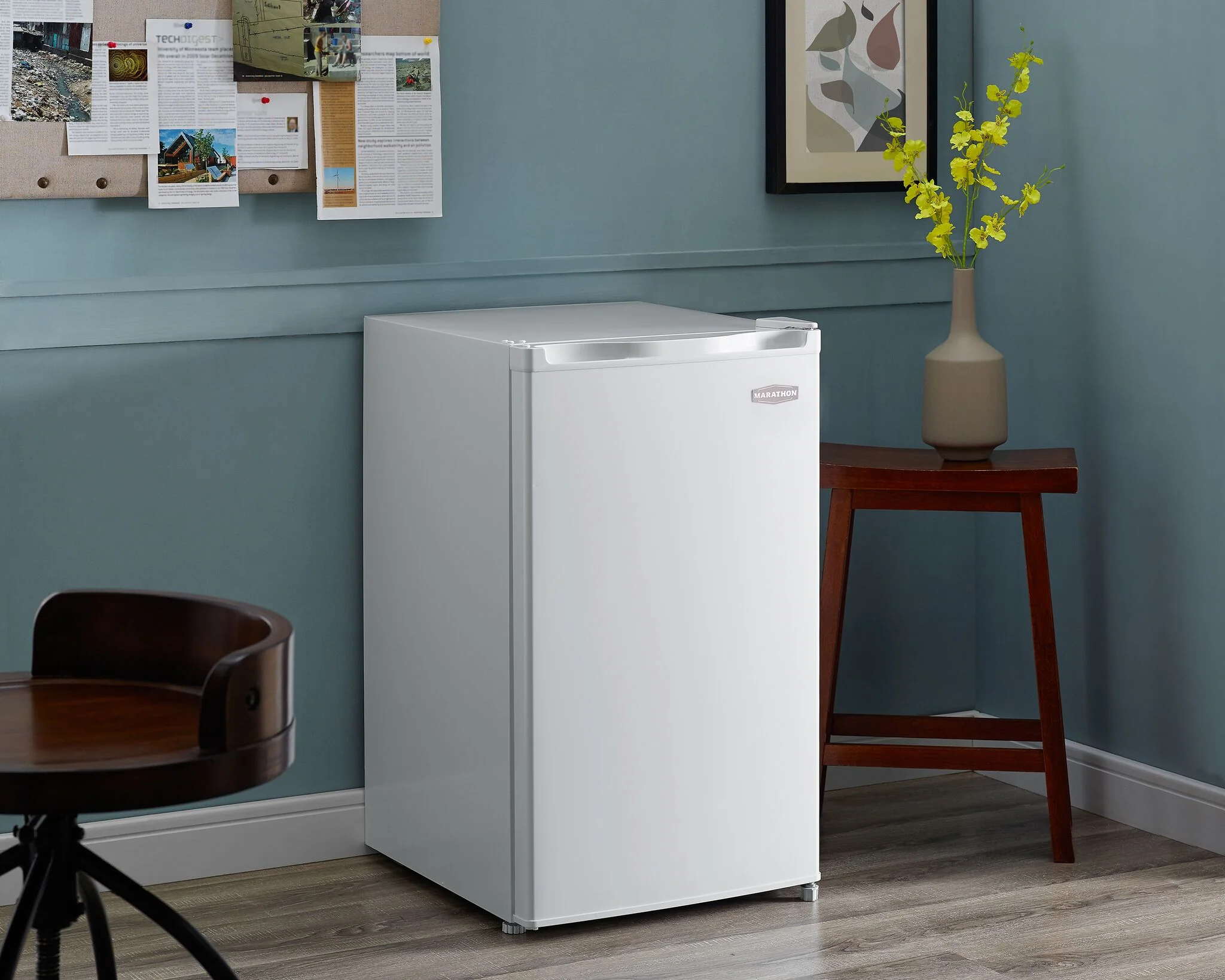 Marathon White Compact All-Fridge (4.4 cu.ft) - MAR46W - Image 4