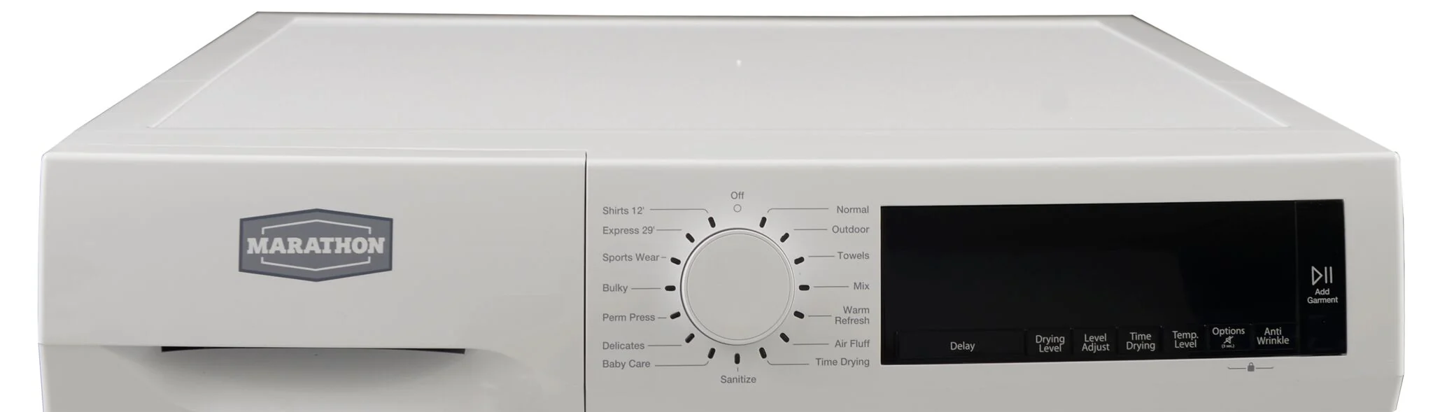Marathon White Compact Front Load Dryer (4.2 Cu.Ft.) - MVD420W - Image 4