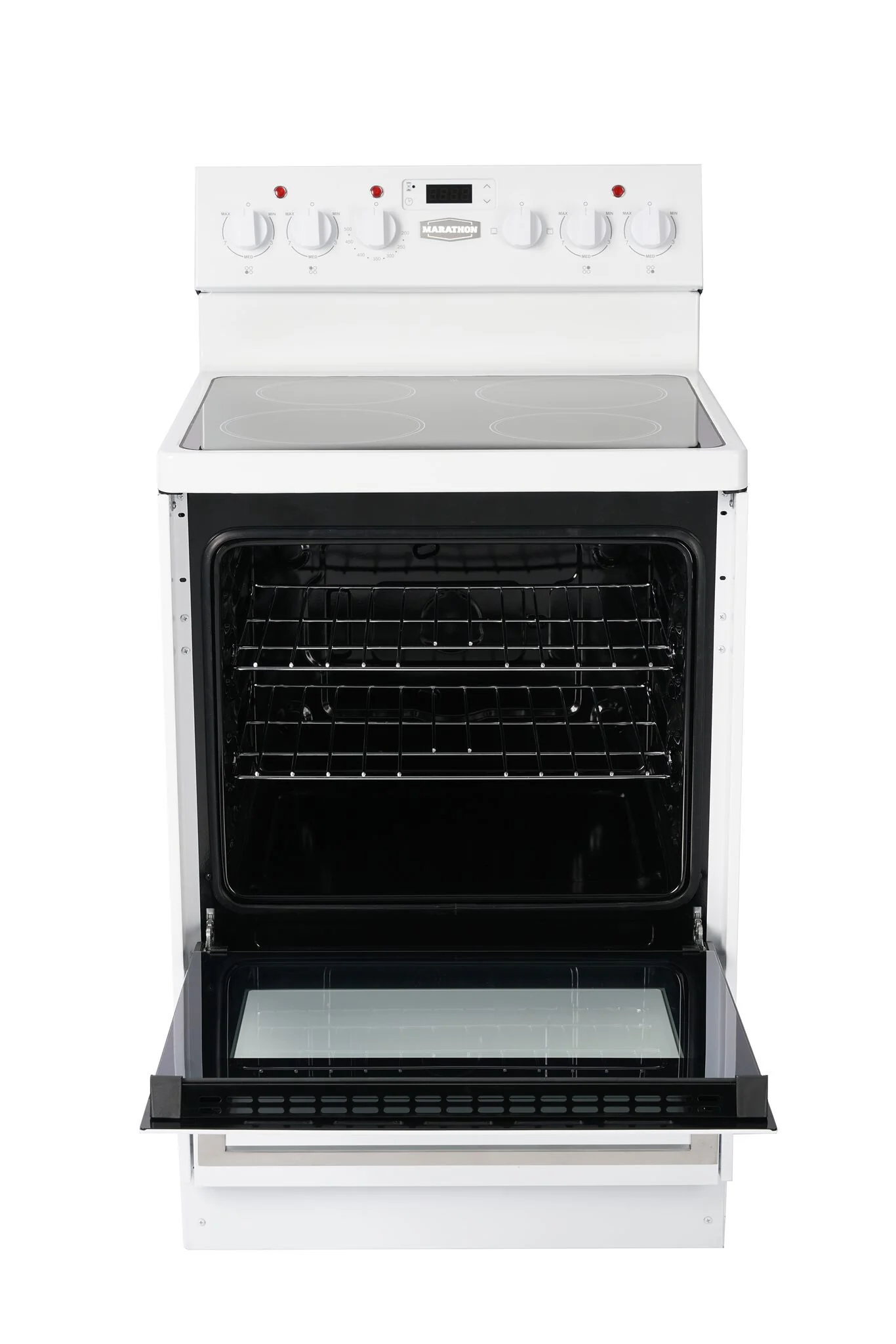 Marathon White Schott Ceran® Smooth top Electric Range (2.7 cu.ft.) - MER245W-2 - Image 2