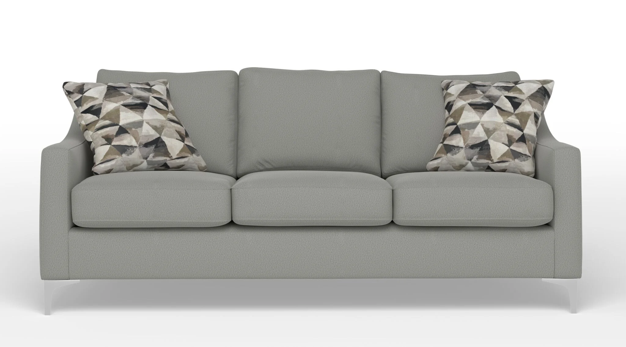 Marissa Sofa - Jacob Light Grey - Image 2