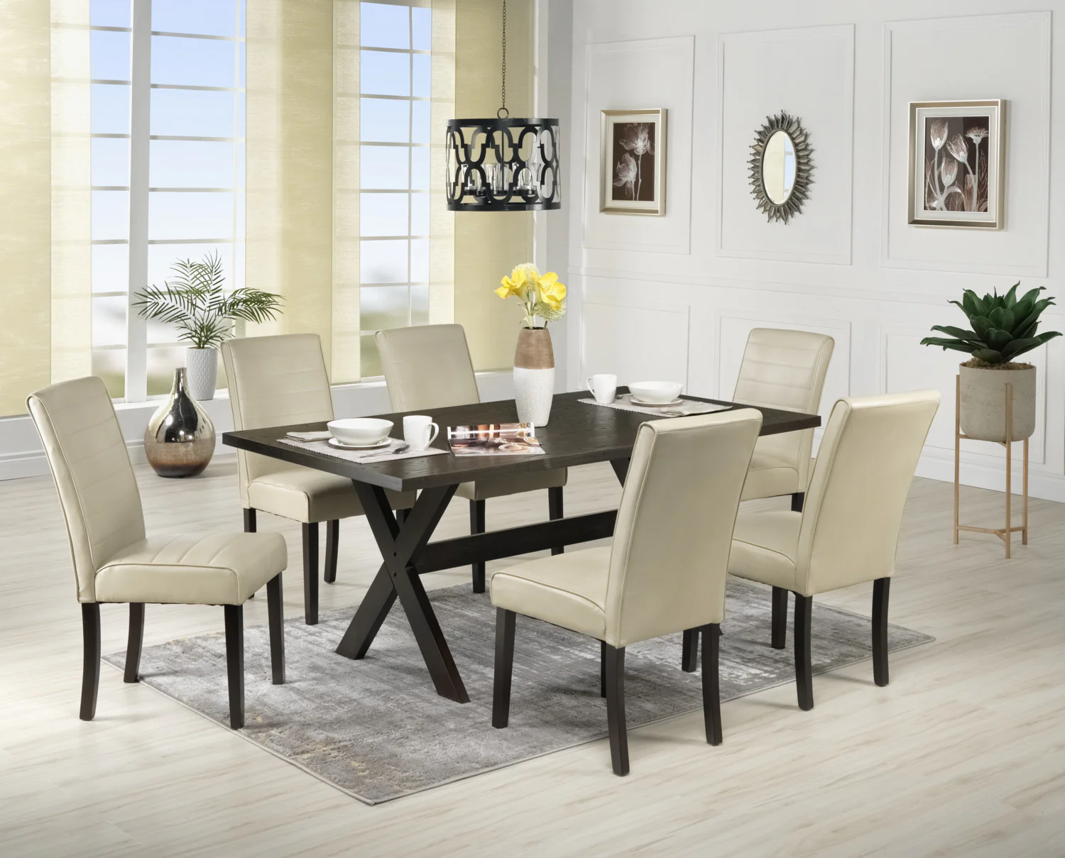 Marlo Side Chair - Beige - Image 2