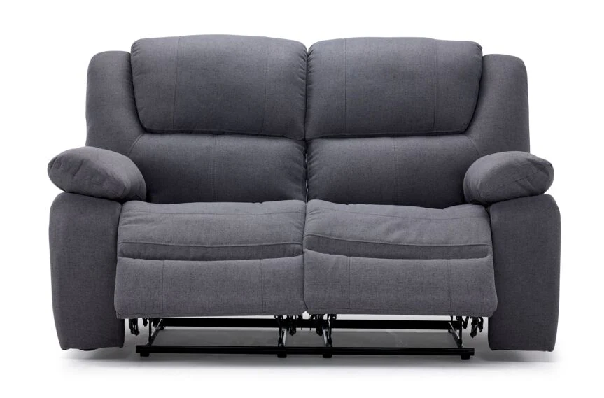 Marlow Manual Reclining Loveseat - Charcoal - Image 4