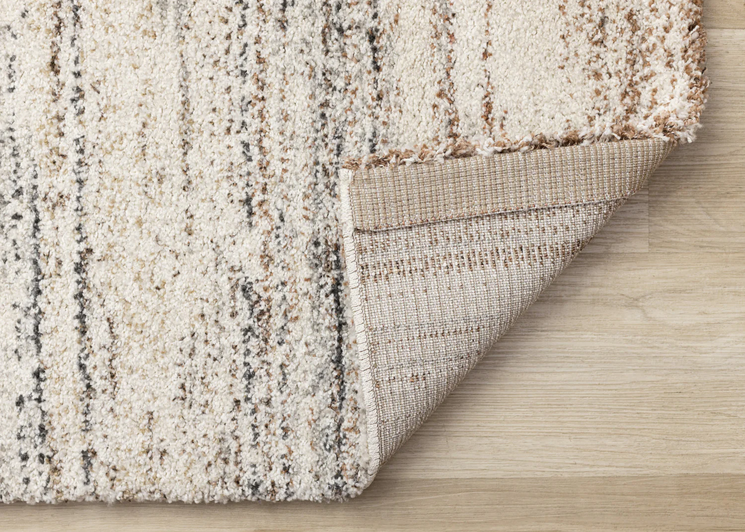 Marquee Soft Contemporary Area Rug - 5' X 8' - Cream/Rust - Image 7