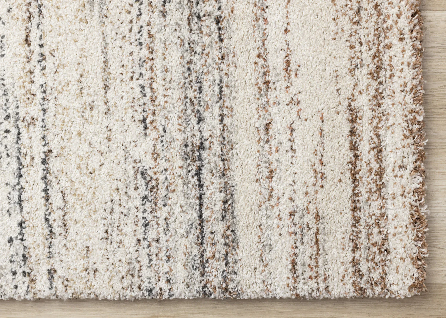 Marquee Soft Contemporary Area Rug - 8' X 11' - Cream/Rust - Image 6