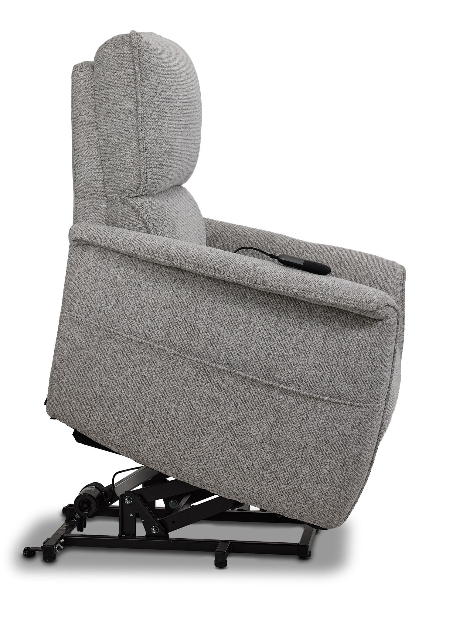Marseille Power Lift Recliner - Light Grey - Image 6