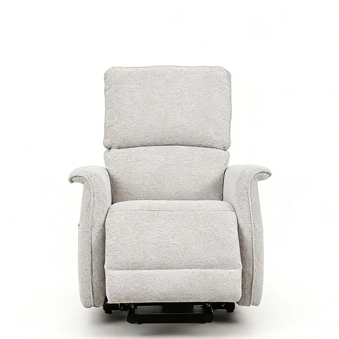 Marseille Power Recliner - Light Grey - Image 2
