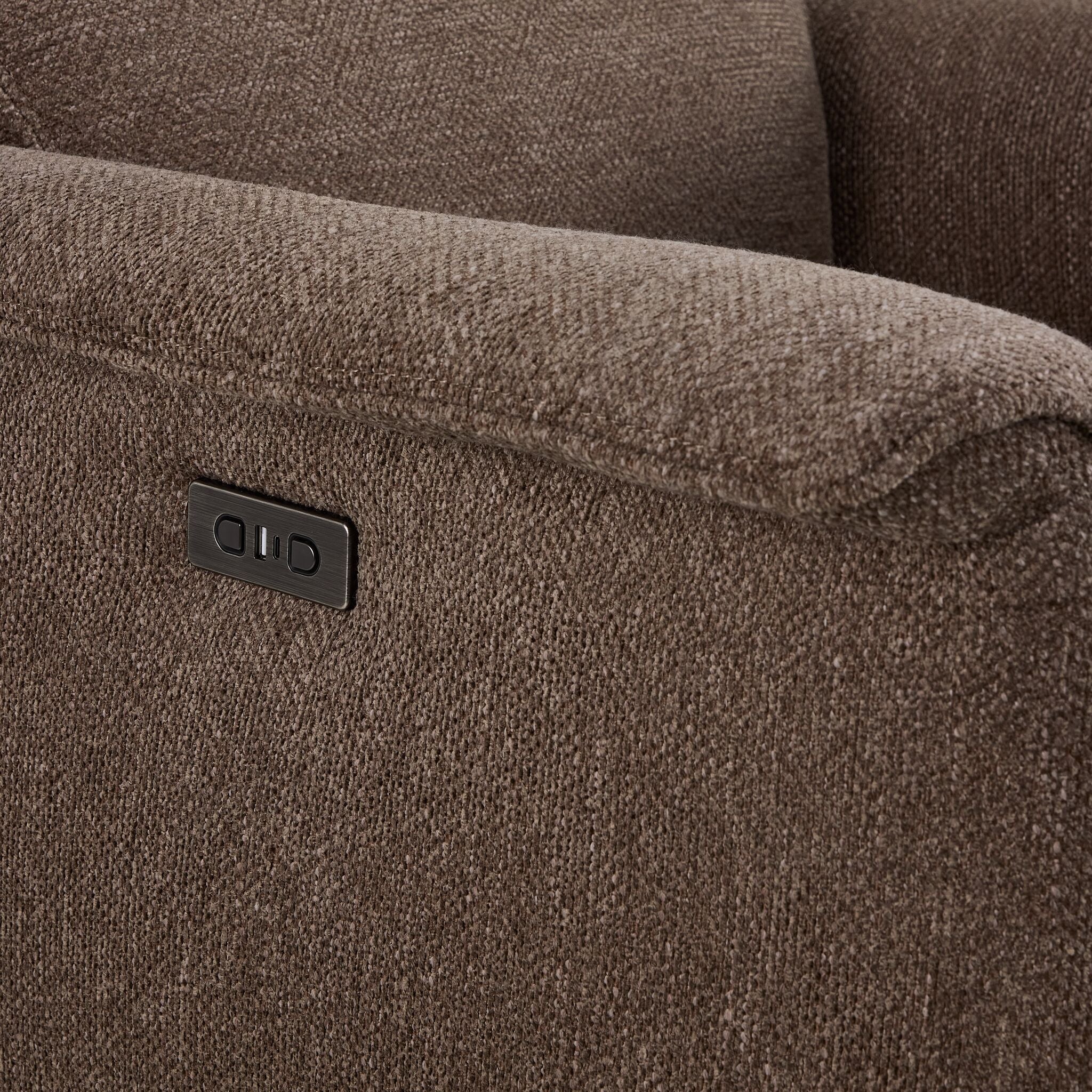 Marseille Power Recliner - Mocha - Image 5