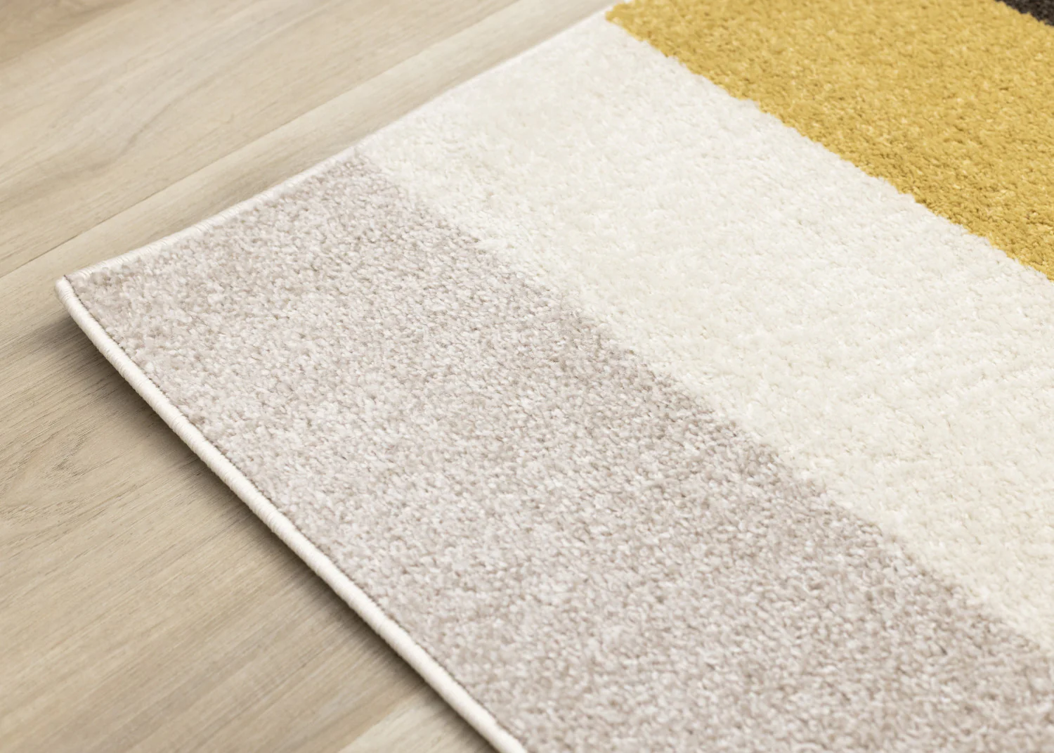 Maui Contemporary Geometric Area Rug - 5' X 8' - Cream/Yellow - Image 12