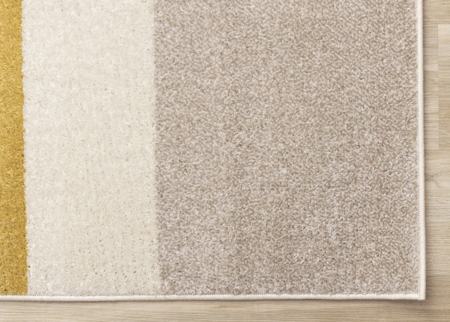 Maui Contemporary Geometric Area Rug - 5' X 8' - Cream/Yellow - Image 6