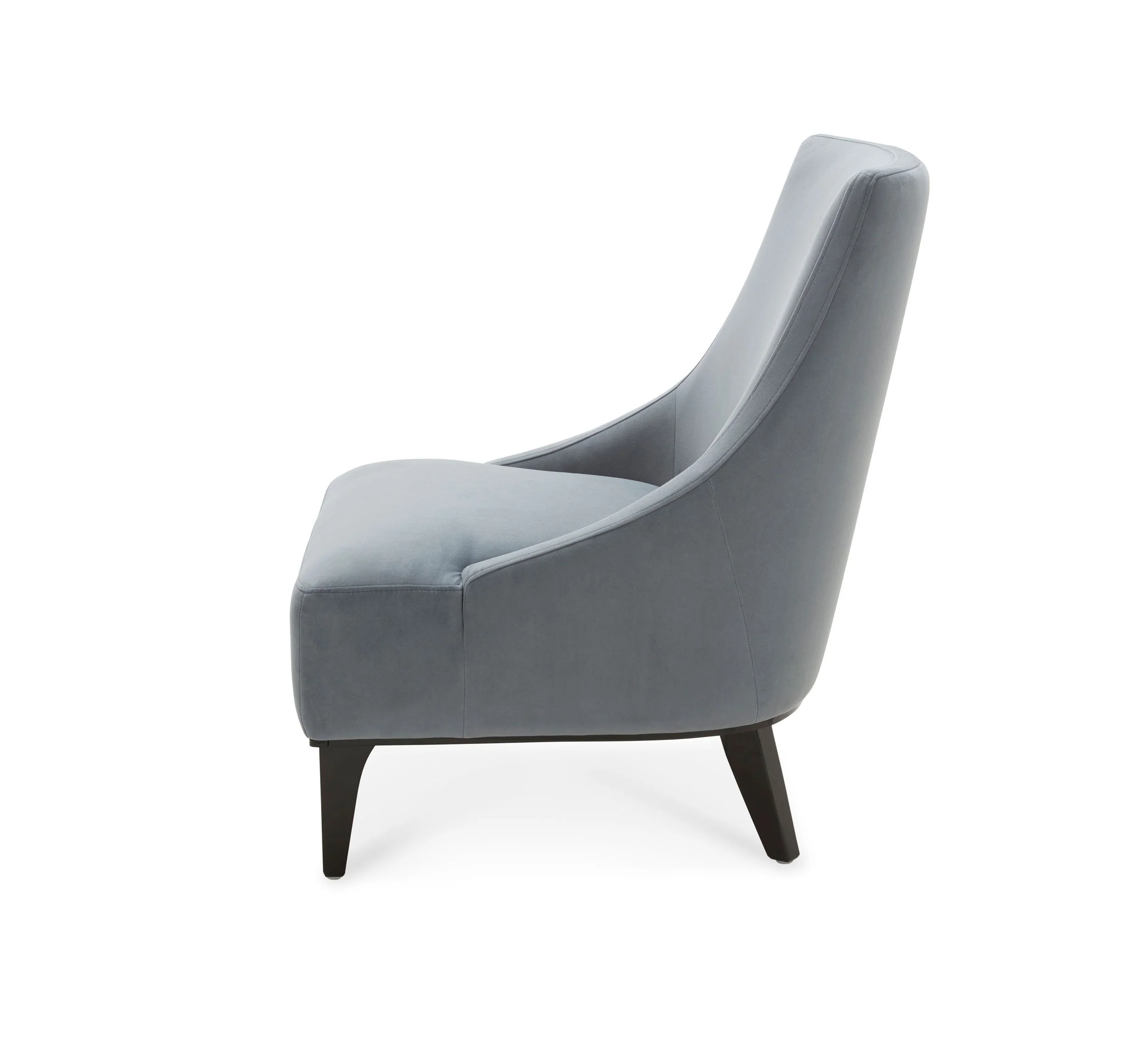 Maxine Slipper Chair - Slate - Image 3