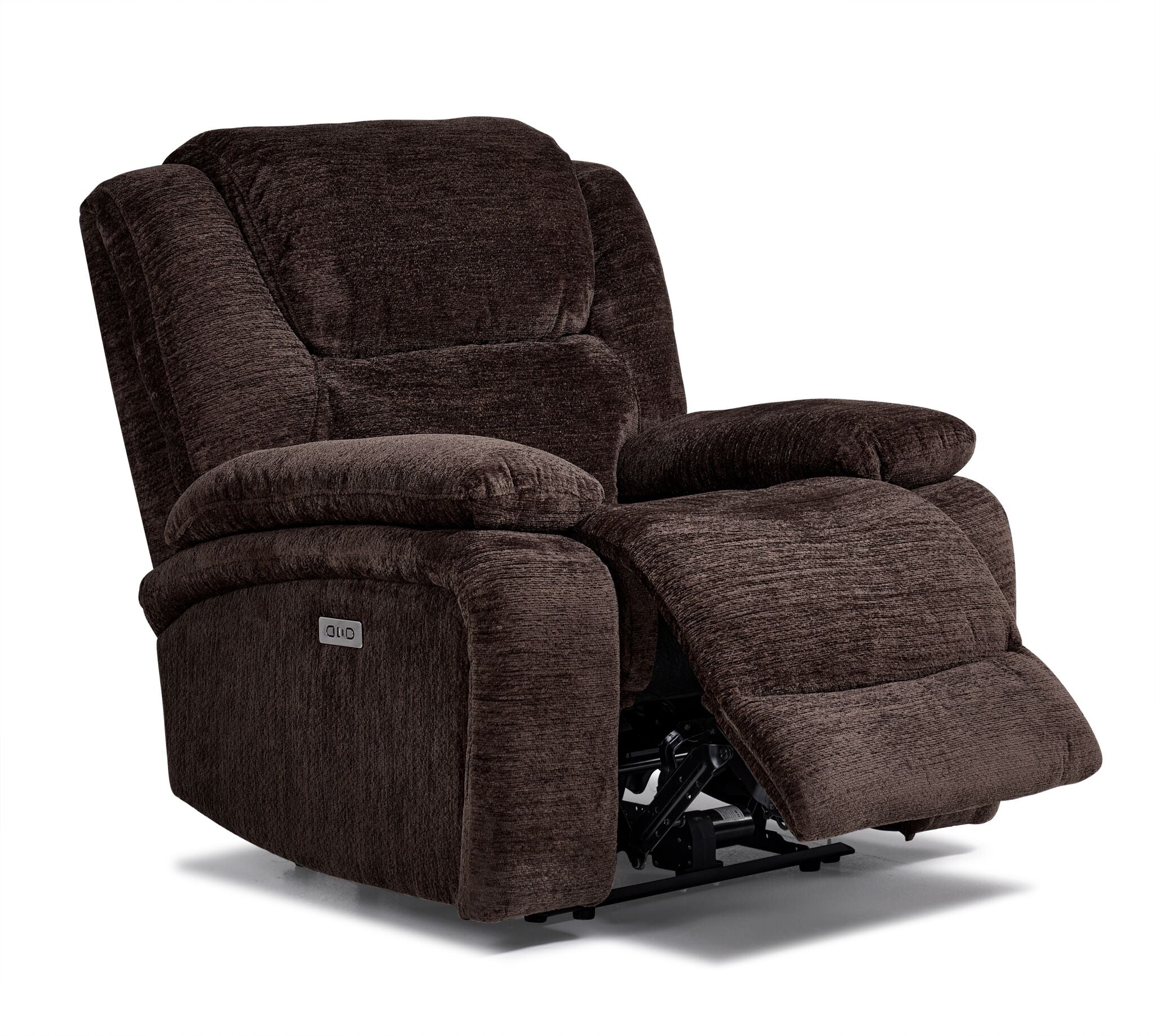 Maxwell Power Recliner - Brown - Image 3