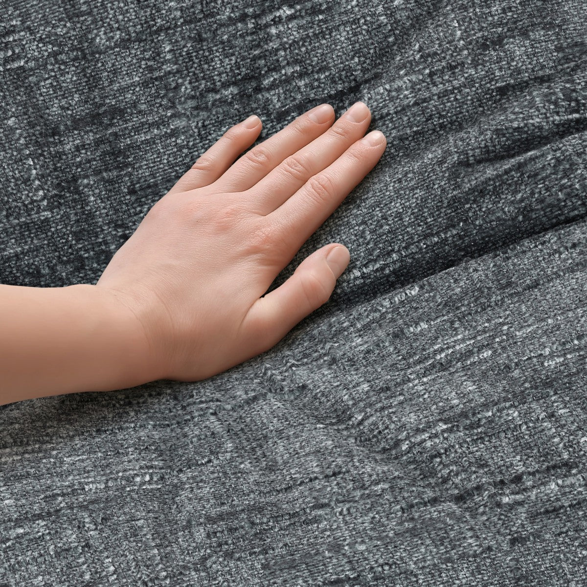 Maya All Foam Sectional - Grey - Image 7