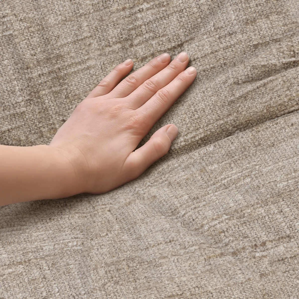 Maya All Foam Sectional - Taupe - Image 8
