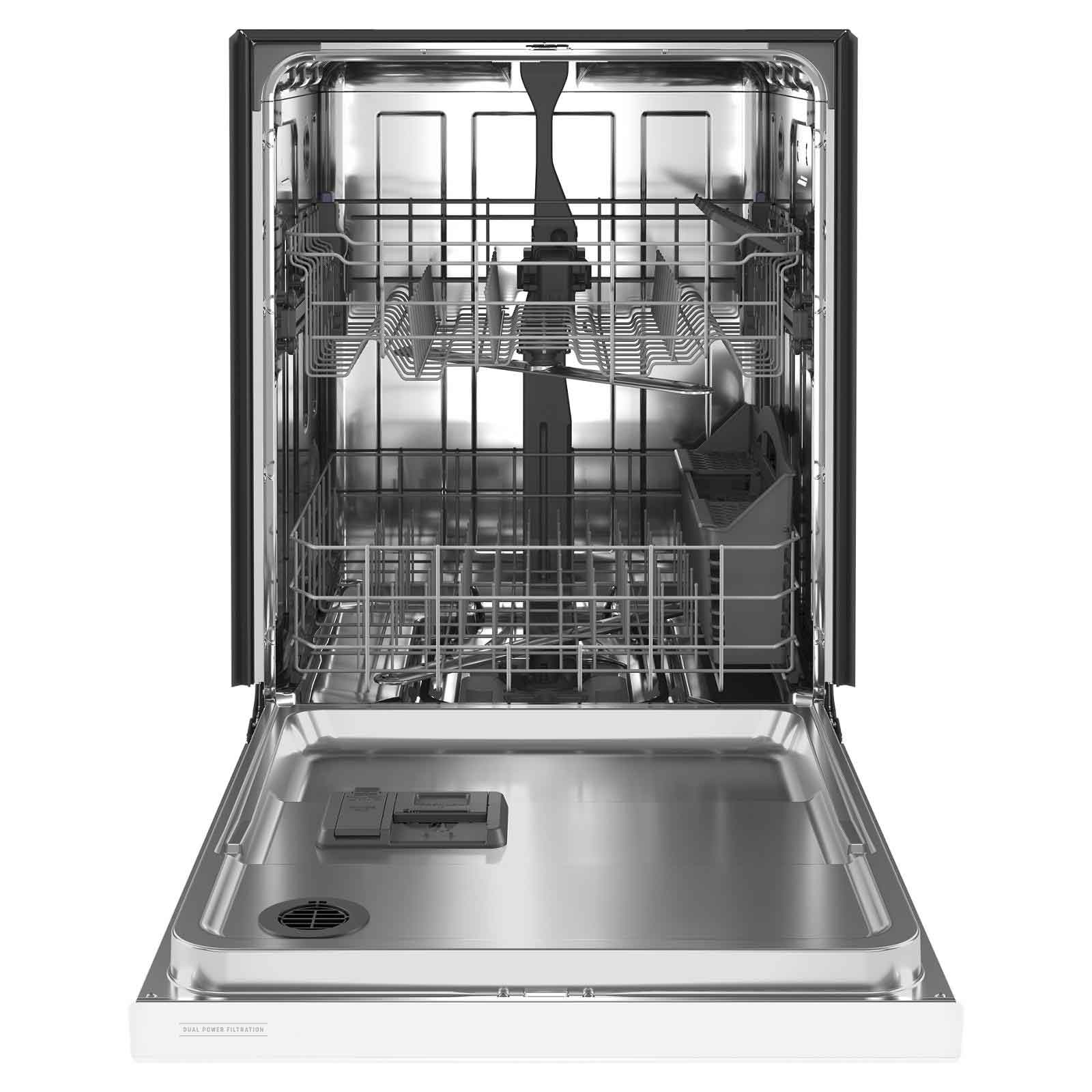 Maytag 24" White dishwasher with Dual Power filtration (50 dBA) - MDB4949SKW - Image 2