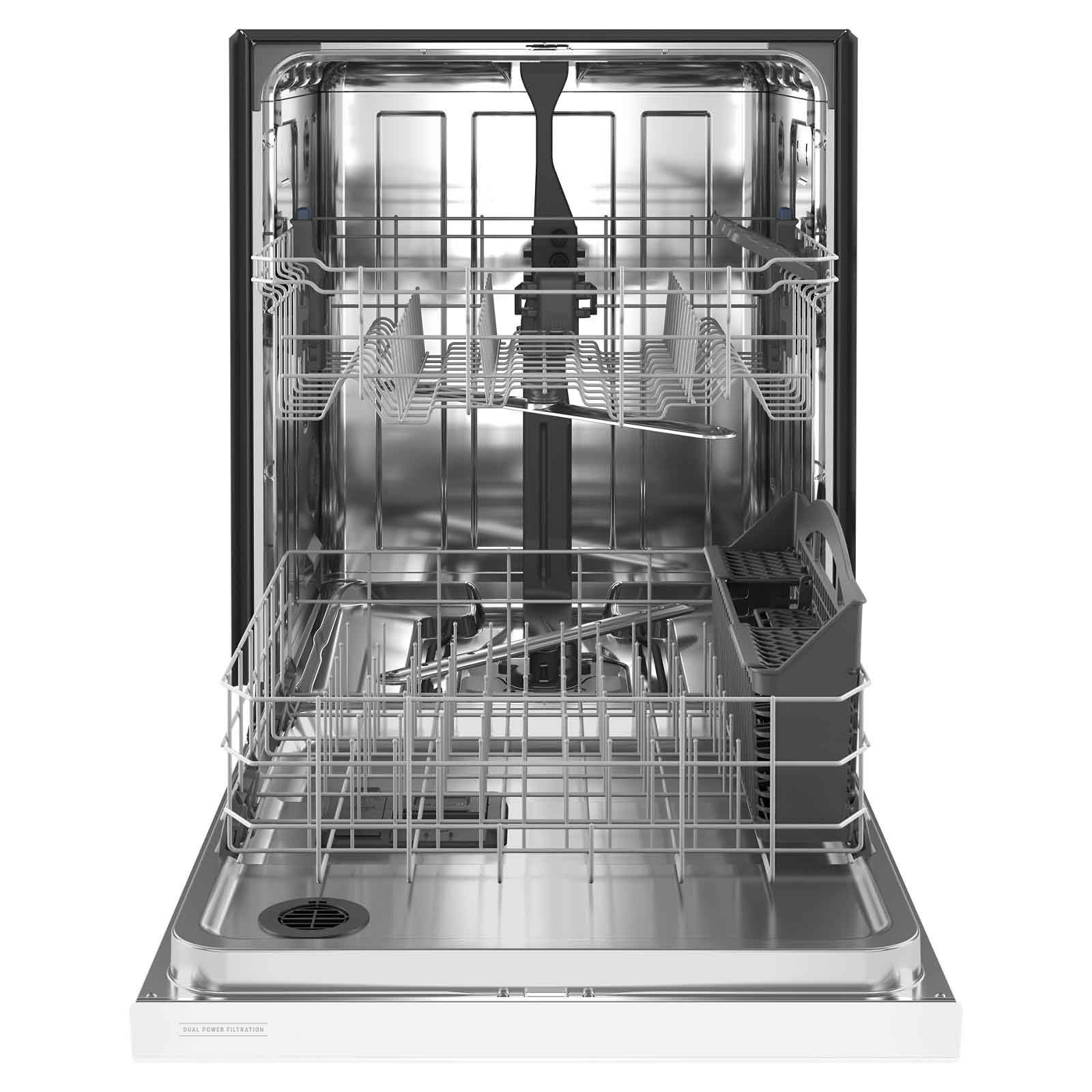 Maytag 24" White dishwasher with Dual Power filtration (50 dBA) - MDB4949SKW - Image 3