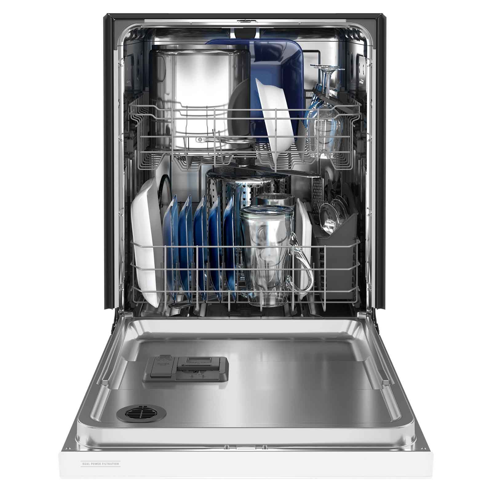 Maytag 24" White dishwasher with Dual Power filtration (50 dBA) - MDB4949SKW - Image 5