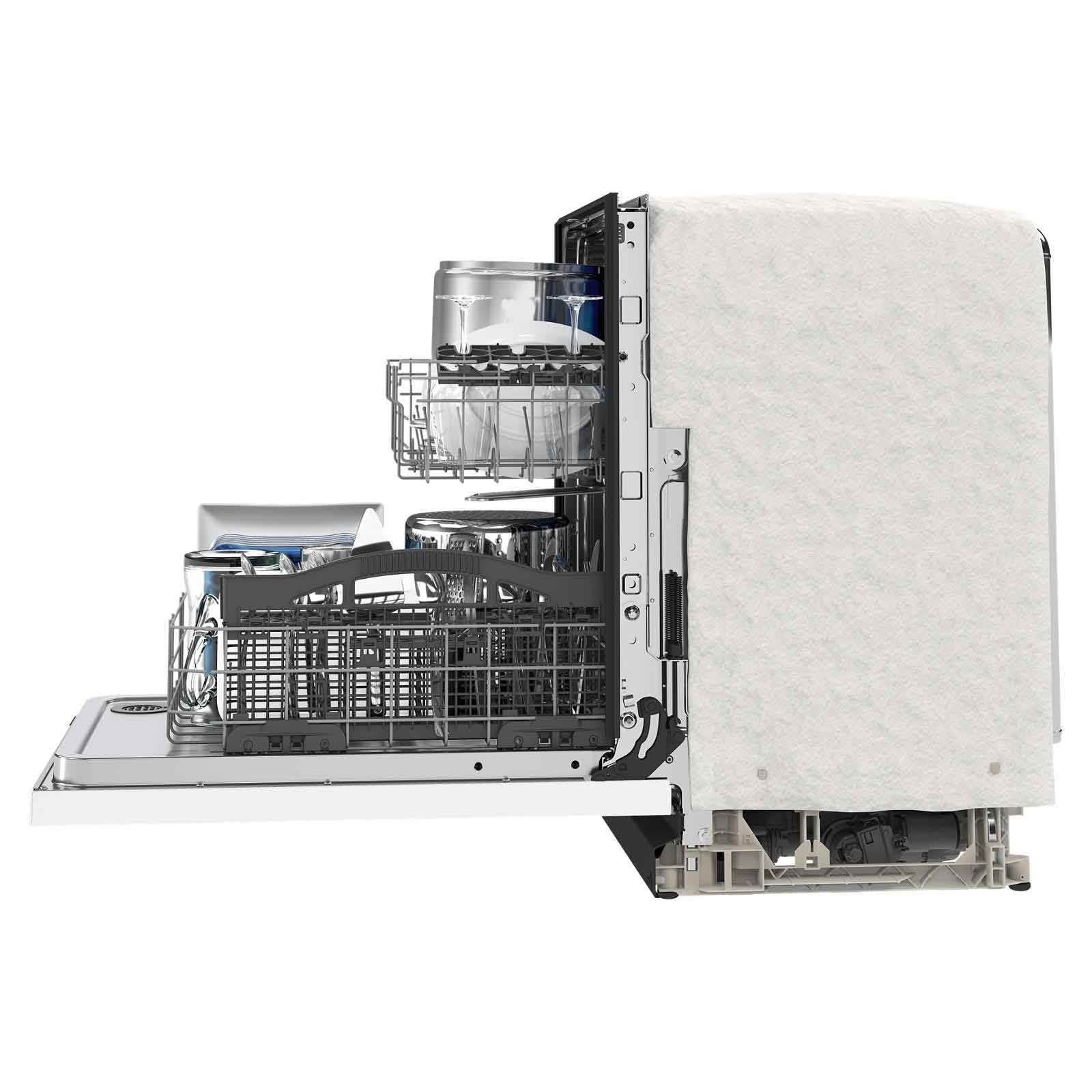 Maytag 24" White dishwasher with Dual Power filtration (50 dBA) - MDB4949SKW - Image 7