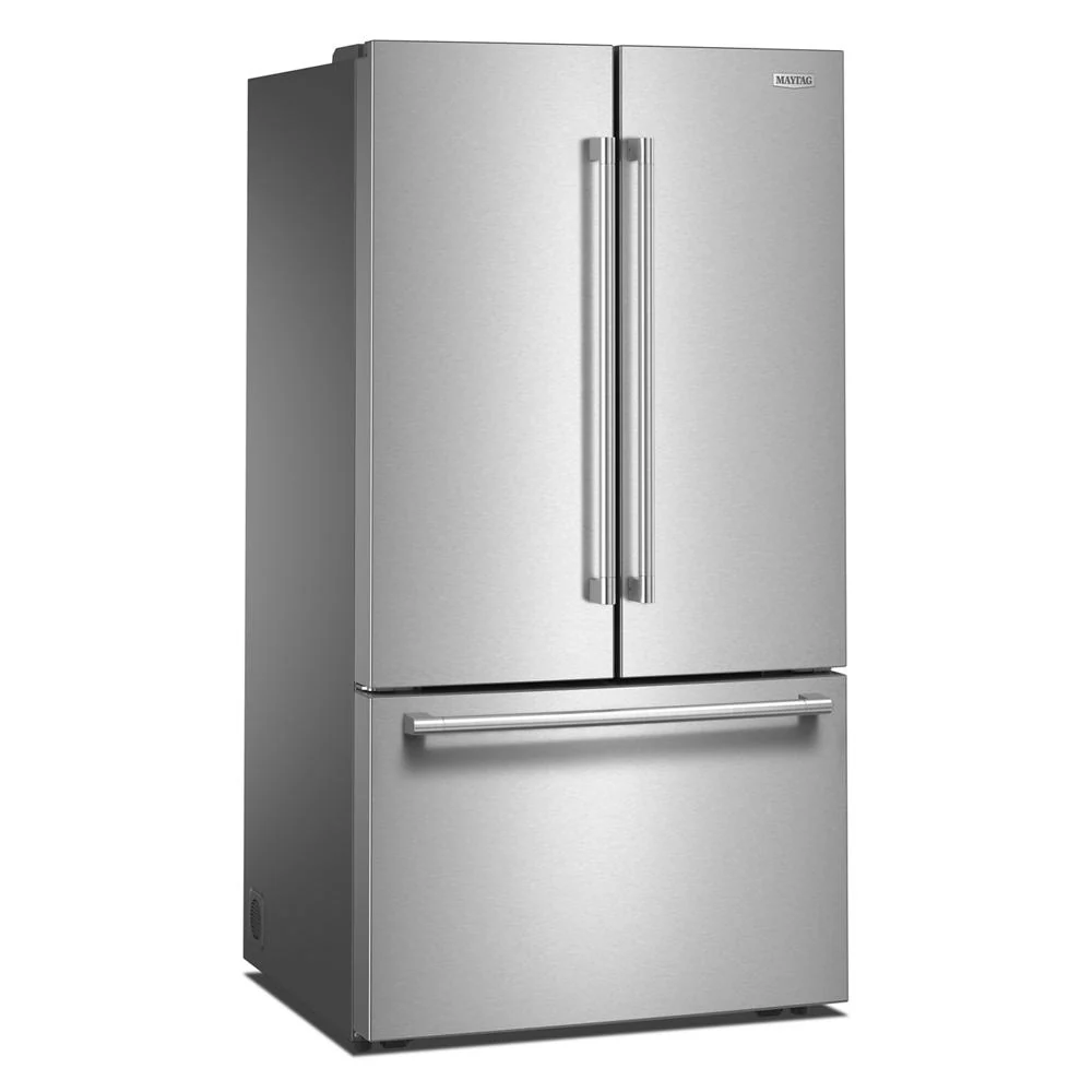 Maytag 36" 31.0 Cu. Ft. Fingerprint-Resistant Stainless Steel French Door Bottom Mount Refrigerator with Ice and Water – MRFF4336TZ - Image 2
