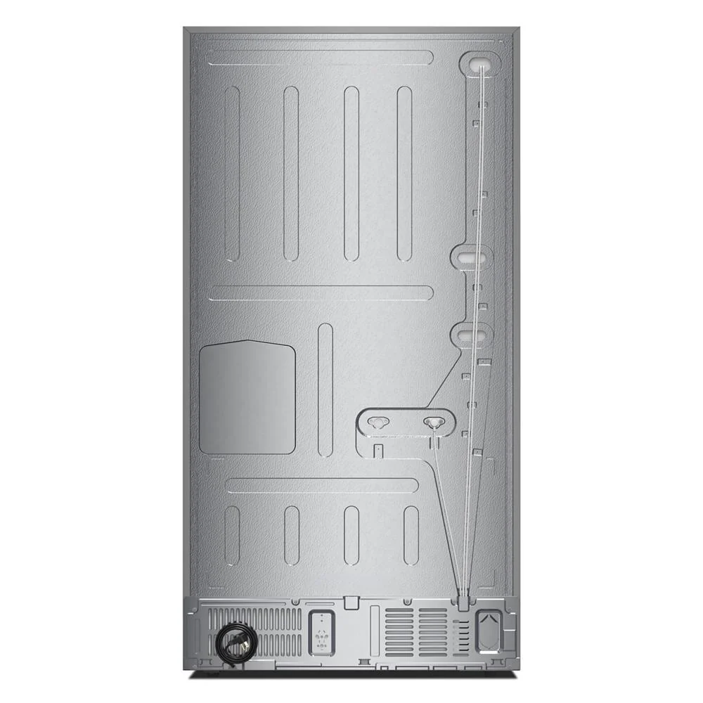 Maytag 36" 31.0 Cu. Ft. Fingerprint-Resistant Stainless Steel French Door Bottom Mount Refrigerator with Ice and Water – MRFF4336TZ - Image 4