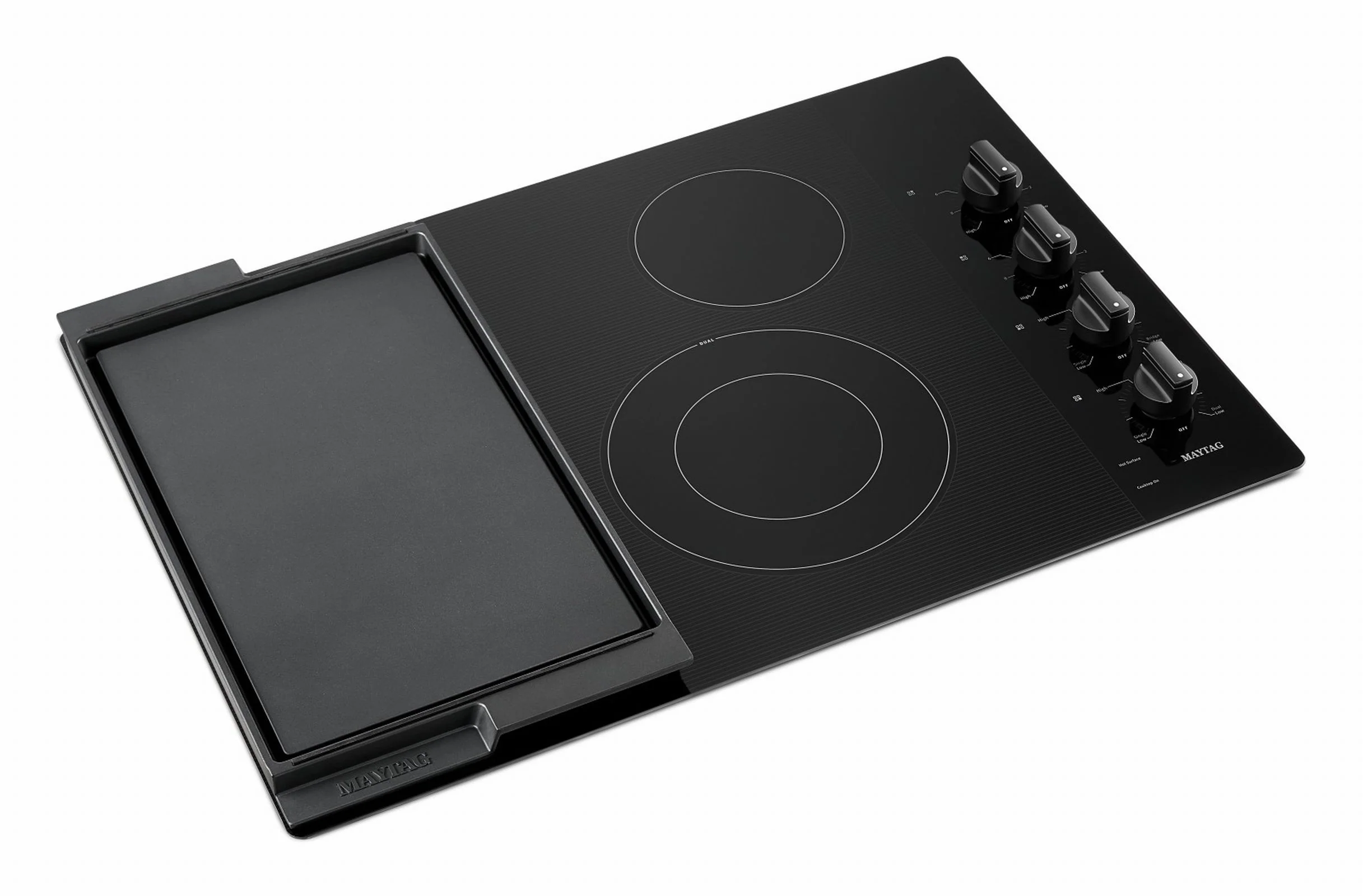 Maytag Black 30" Electric Cooktop - MEC8830HB - Image 3