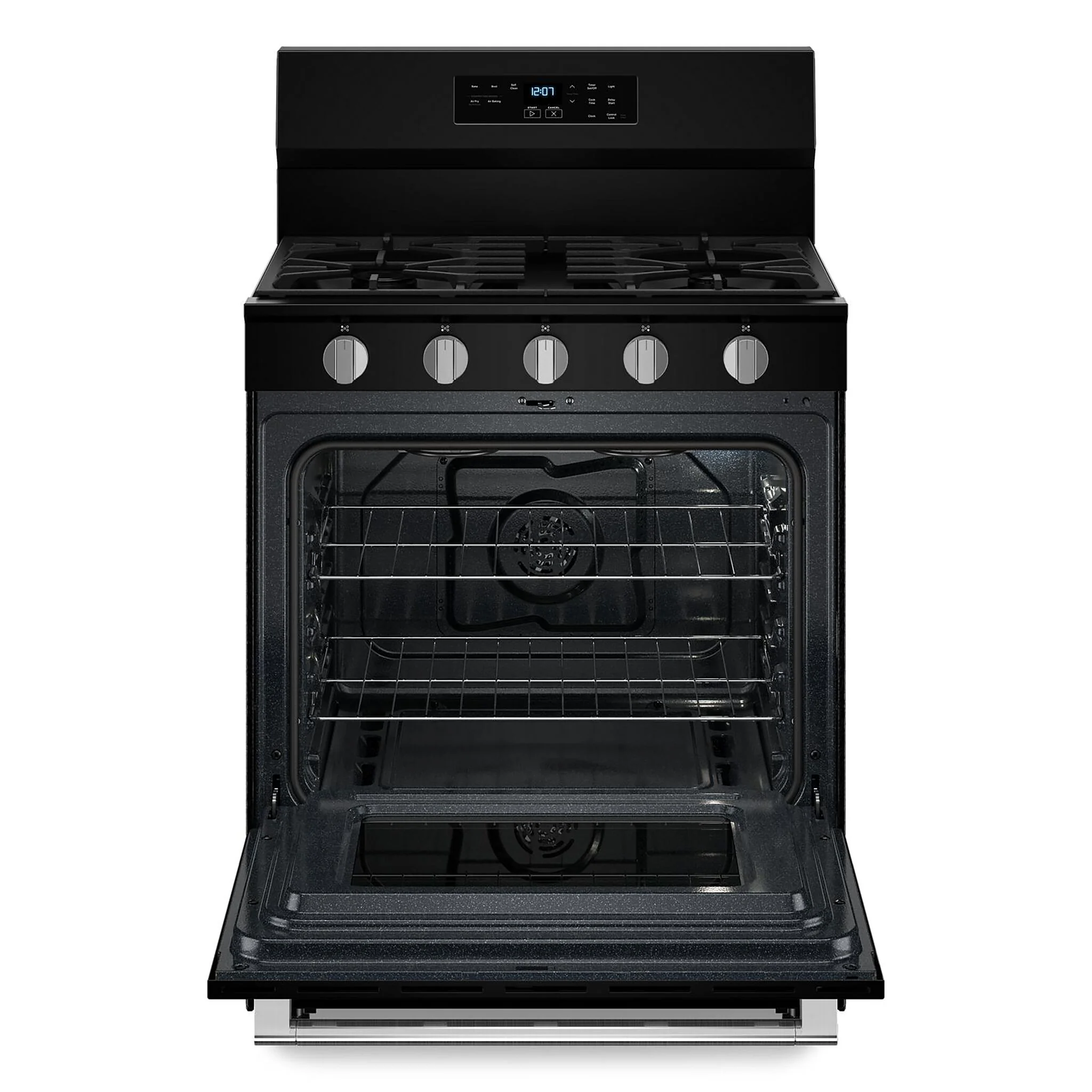 Maytag Black Gas Freestanding Range (5 Cu.Ft.) - MFGS6030RB - Image 2