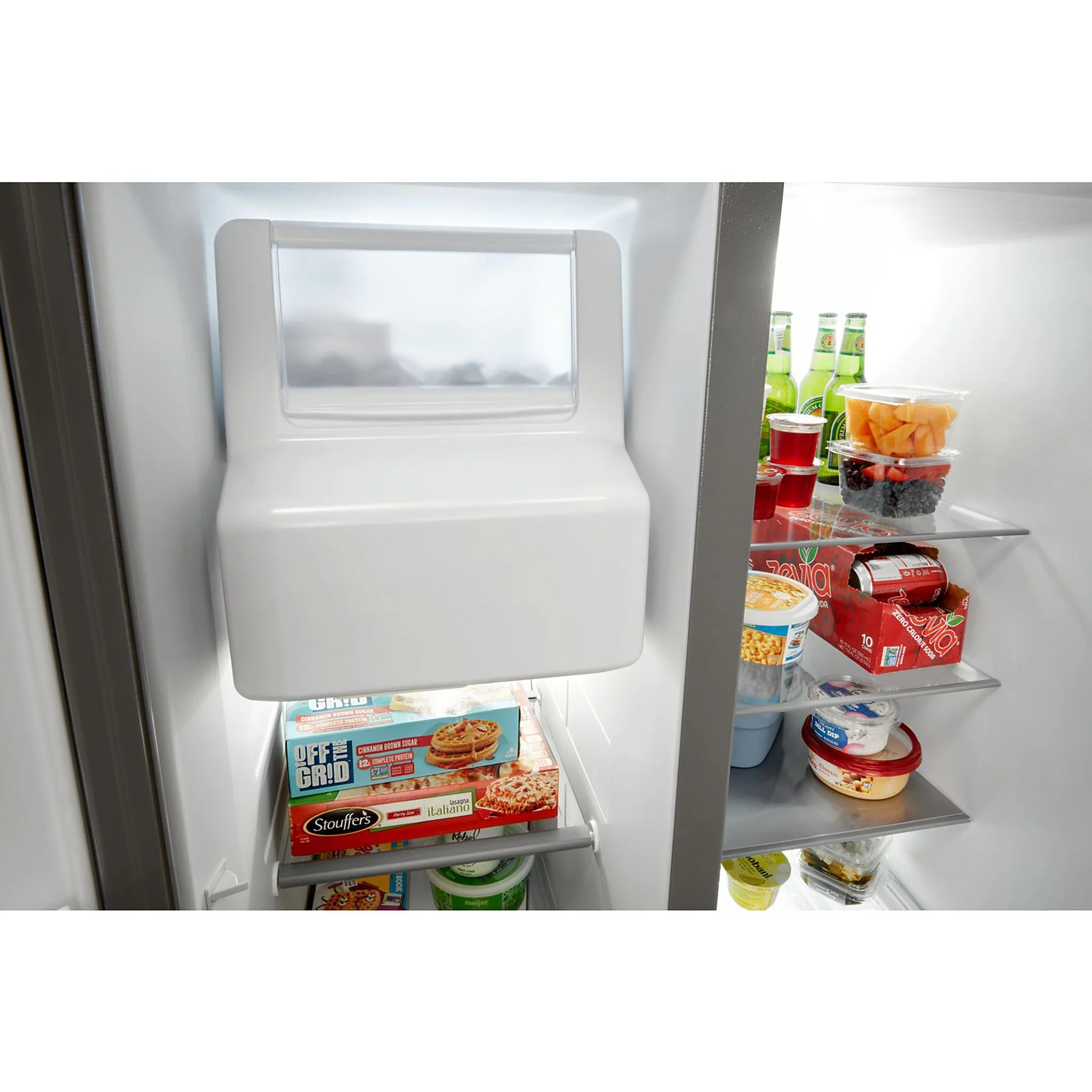 Maytag 35.5" 24.5 Cu. Ft. Black Side-by-Side Refrigerator - MRSF4036PB - Image 6