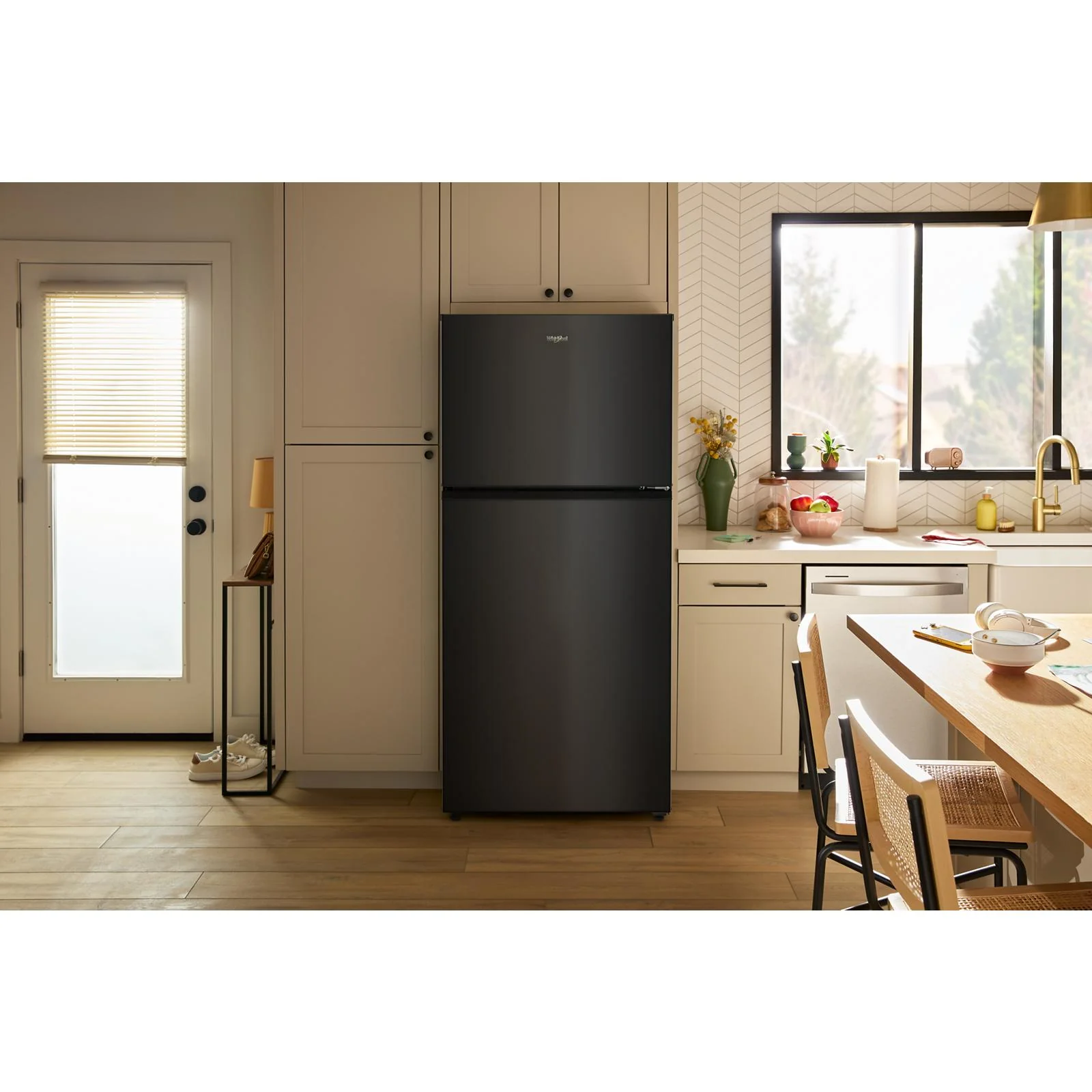 Maytag 30" 19.3 Cu. Ft. Black Top-Freezer Refrigerator - MRTX5119SB - Image 2
