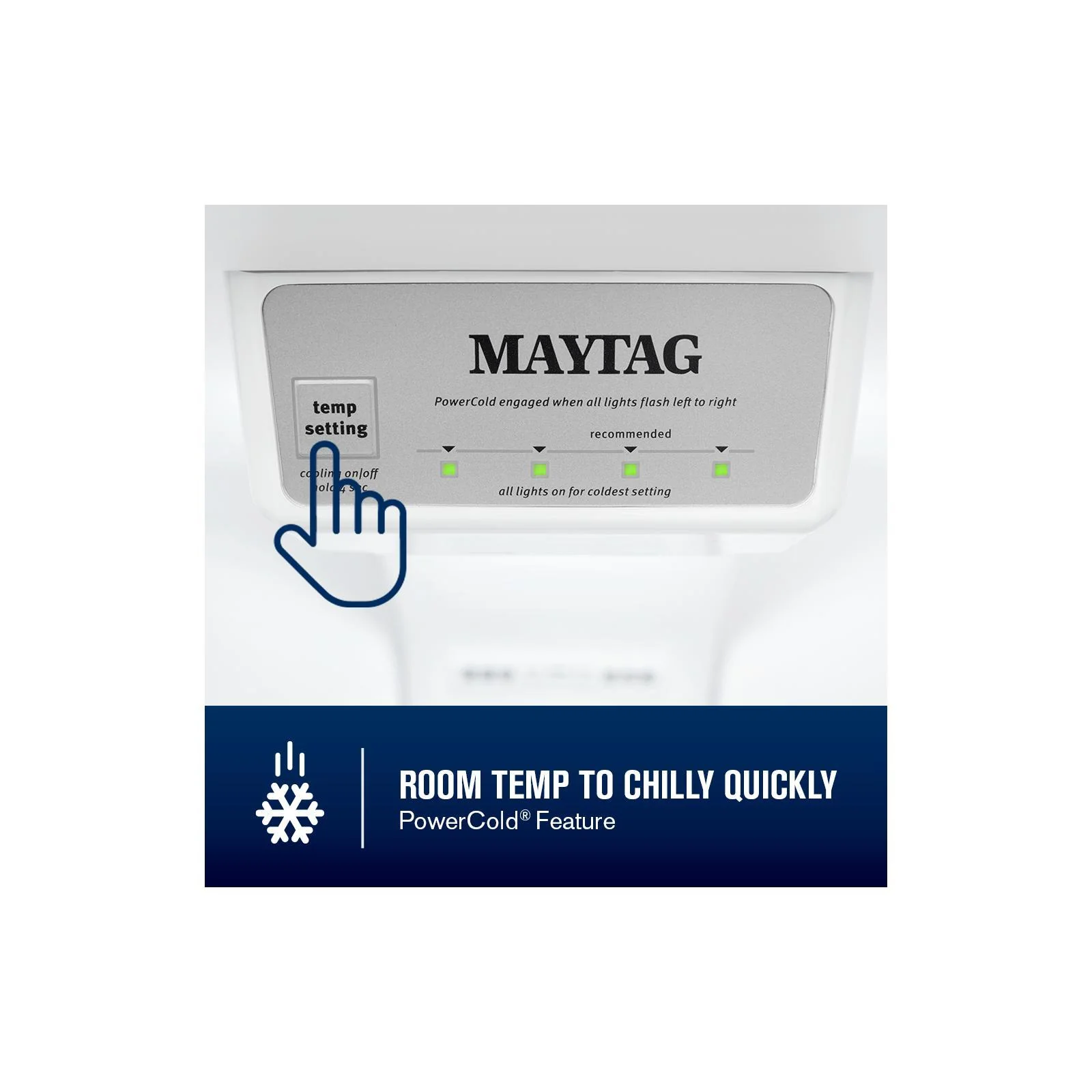 Maytag 30" 19.3 Cu. Ft. Fingerprint Resistant Stainless Steel Top-Freezer Refrigerator - MRTX5119SZ - Image 11